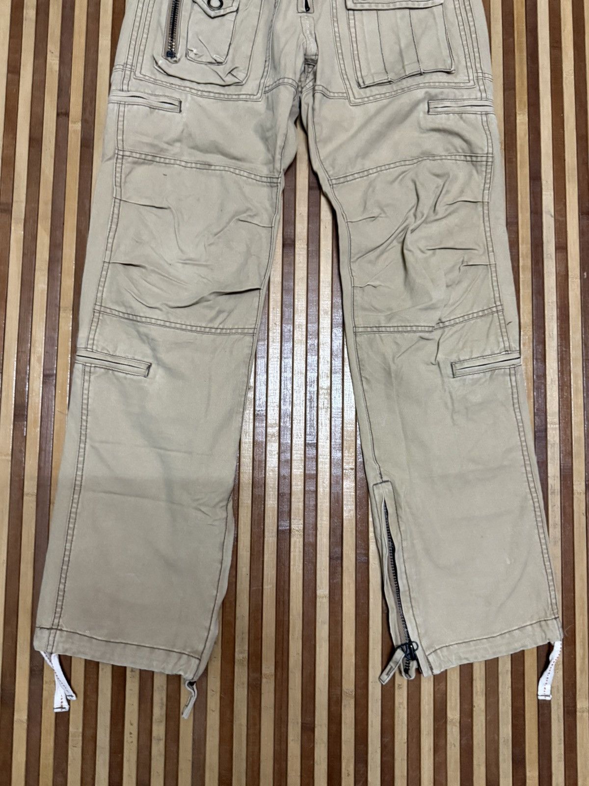Avirex Avirex Vintage Cargo Pants / 11 Pockets / Streetwear W30X31 Size US 30 / EU 46 - 4 Thumbnail