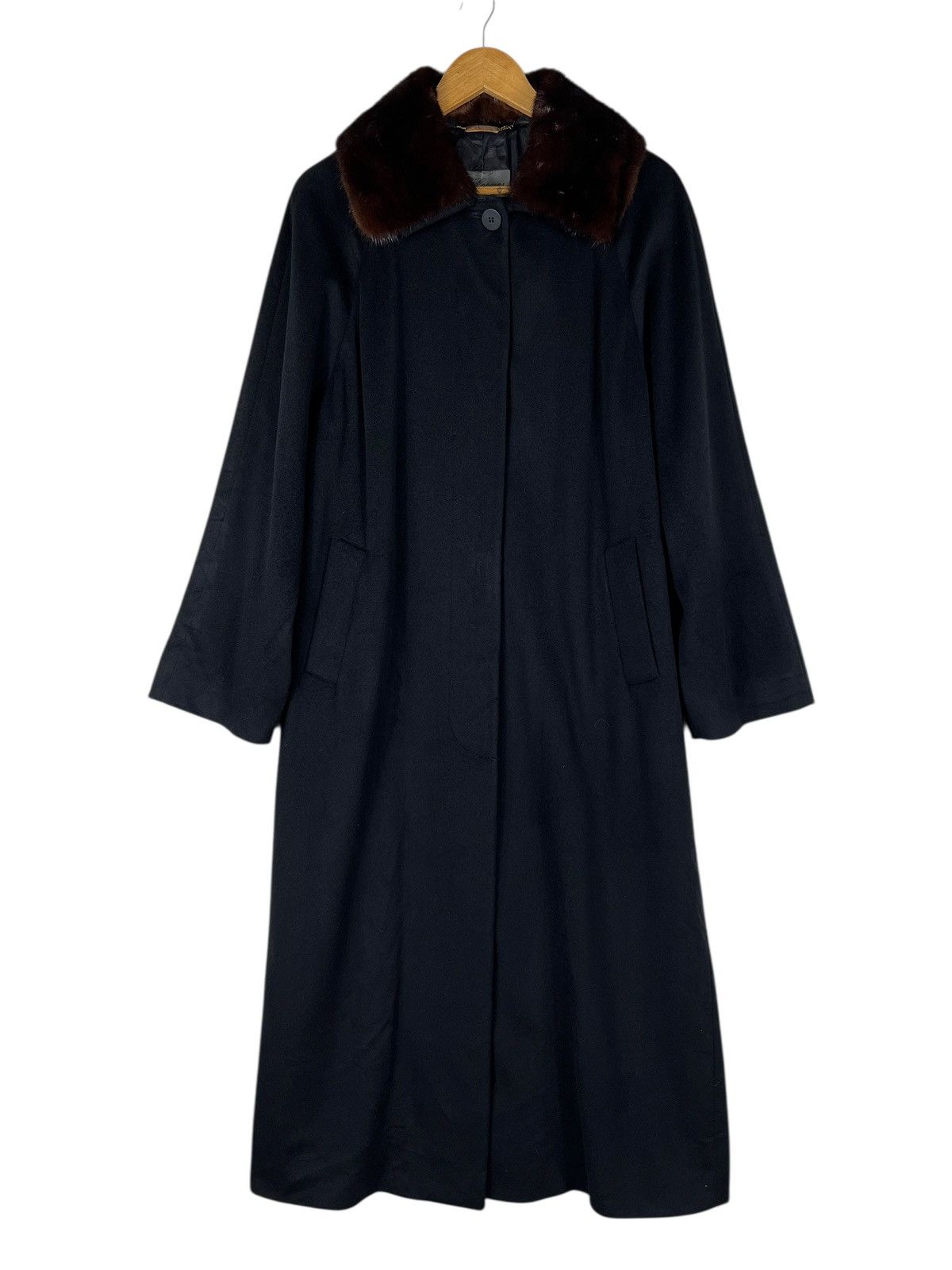Loro Piana Les Conpains Loro Piana Wool Fur Trim Coat Size M / US 6-8 / IT 42-44 - 3 Thumbnail