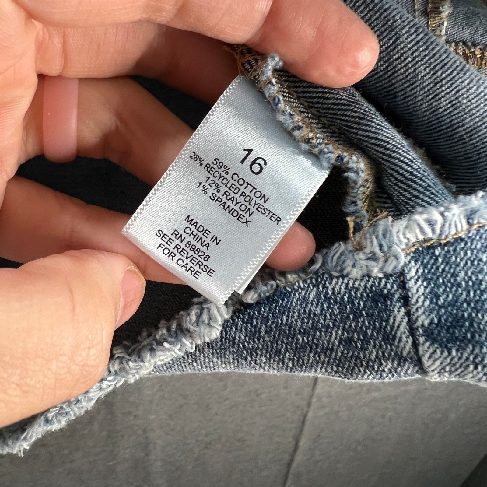 Other LOGO by Lori Goldstein Jeans Jacket Womens Size XXL / US 16-18 / IT 52-54 - 9 Thumbnail
