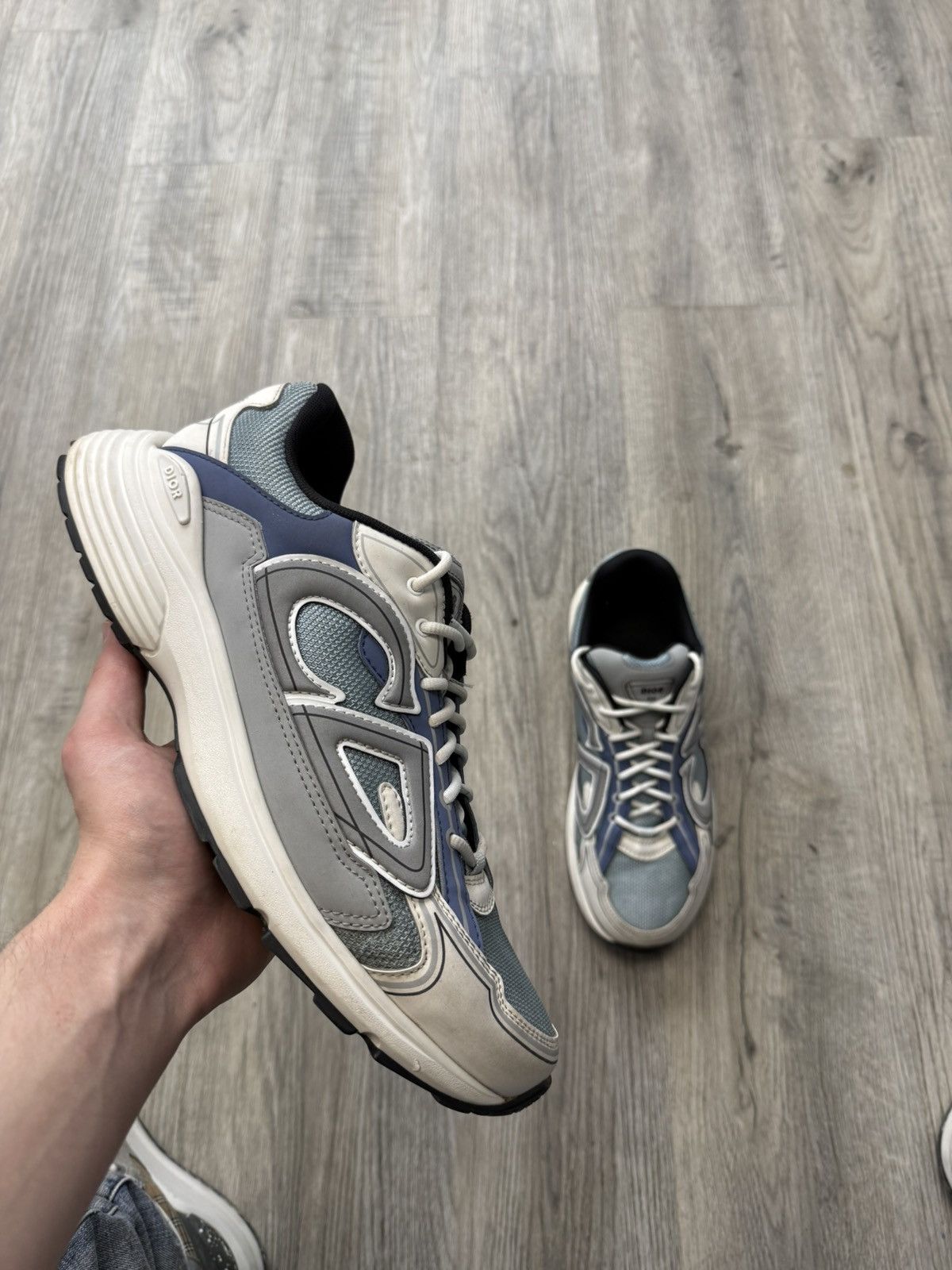 Dior Dior B30 - Blue / Teal / Grey Size US 12 / EU 45 - 1 Thumbnail