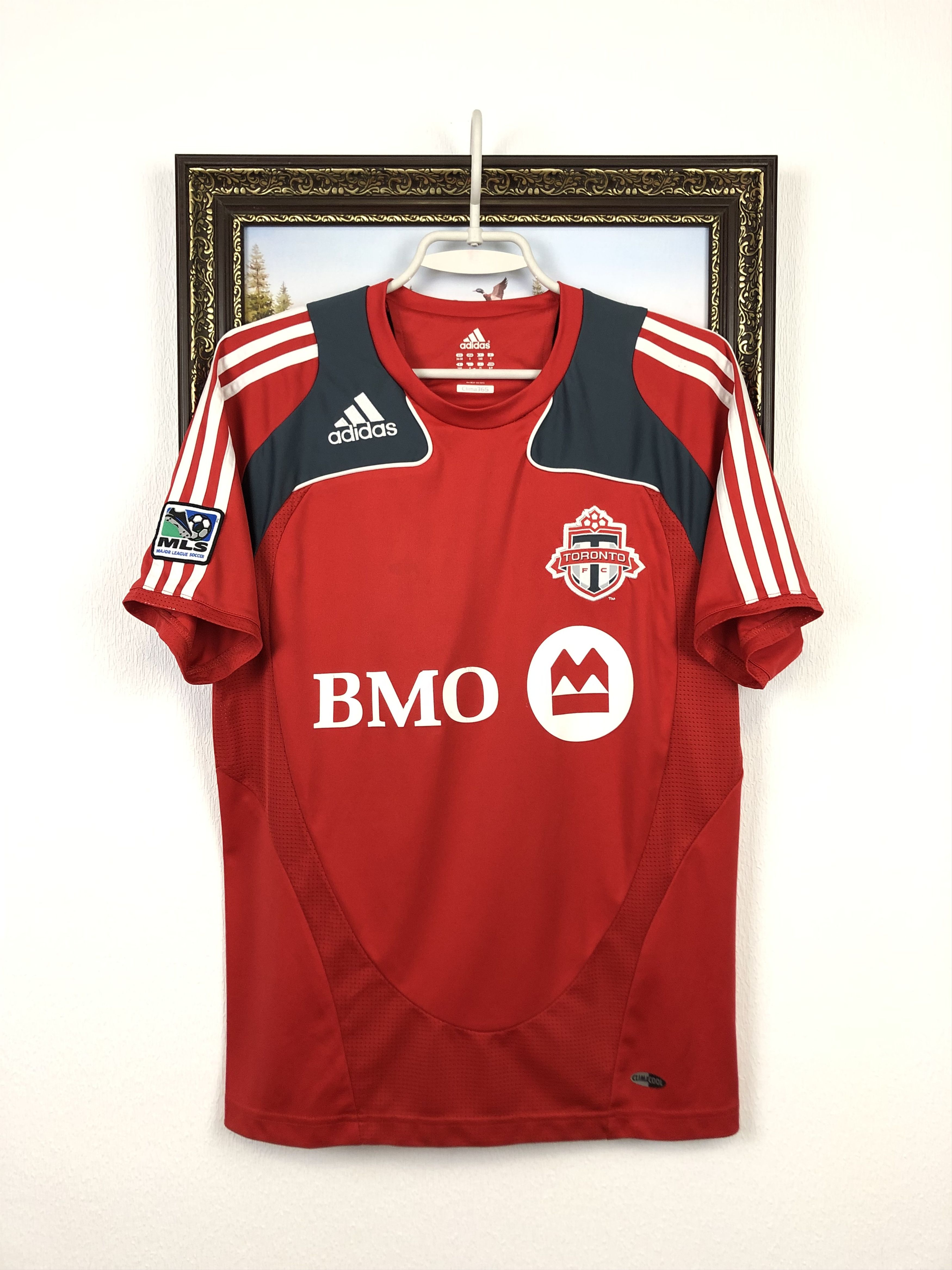Adidas Toronto FC football shirt 2007 Soccer Jersey Rare Train Size US S / EU 44-46 / 1 - 1 Thumbnail