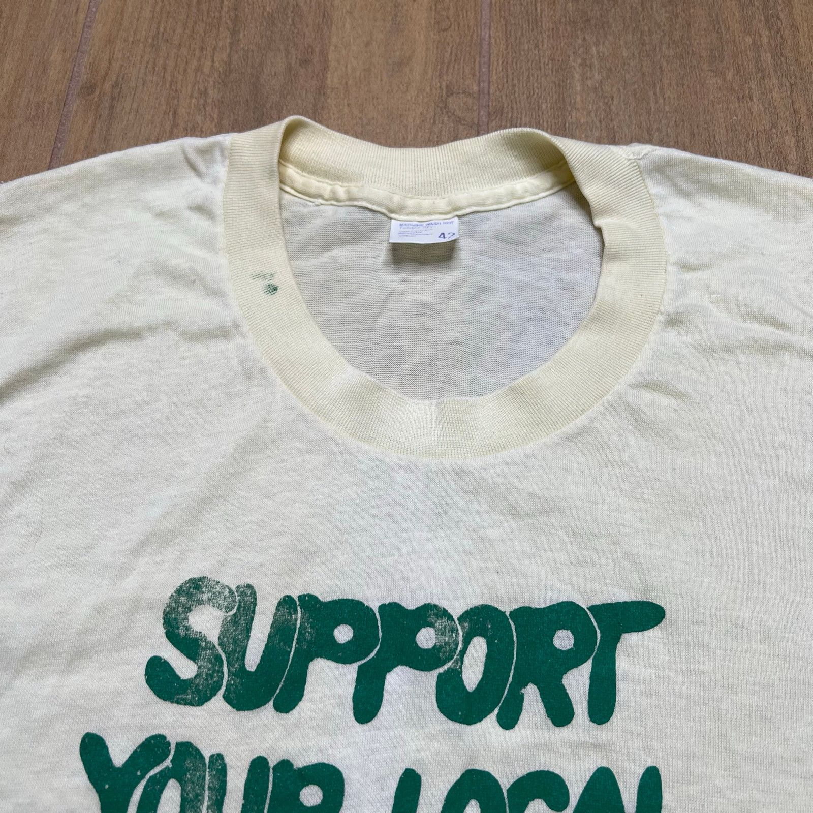Vintage Vintage 70s 80s Support Your Local Search & Rescue T Shirt M Size US M / EU 48-50 / 2 - 3 Thumbnail