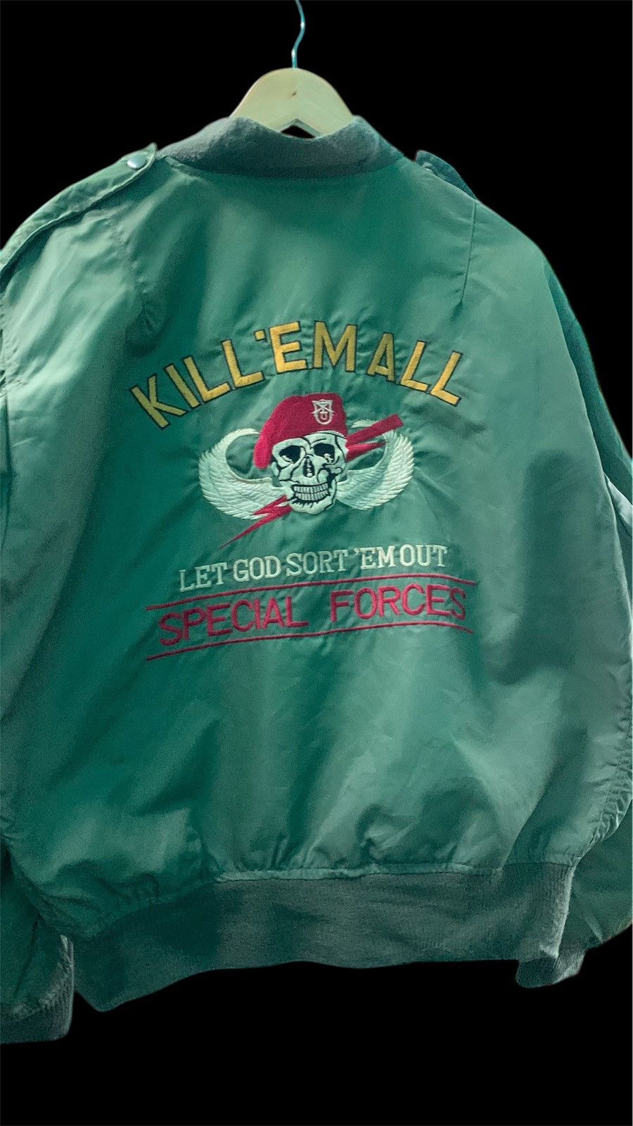 Vintage Special Force Bomber Jacket Vintage Size US M / EU 48-50 / 2 - 9 Thumbnail