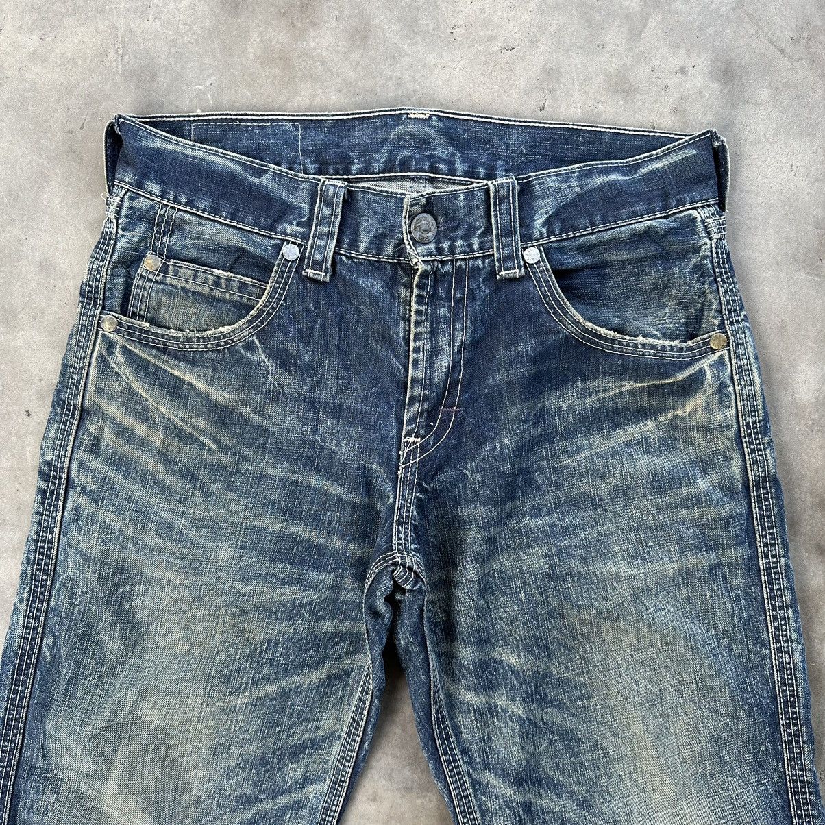 Japanese Brand Vintage Levi’s Rusty Faded Jean Distressed Denim Pant W34 Size US 34 / EU 50 - 4 Thumbnail
