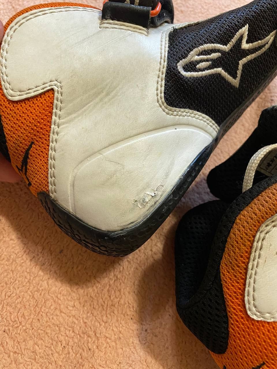 Alpinestars Hi-Top Sneakers Alpinestars Vintage luxury Streetwear Y2K Size US 4.5 / IT 34.5 - 11 Thumbnail