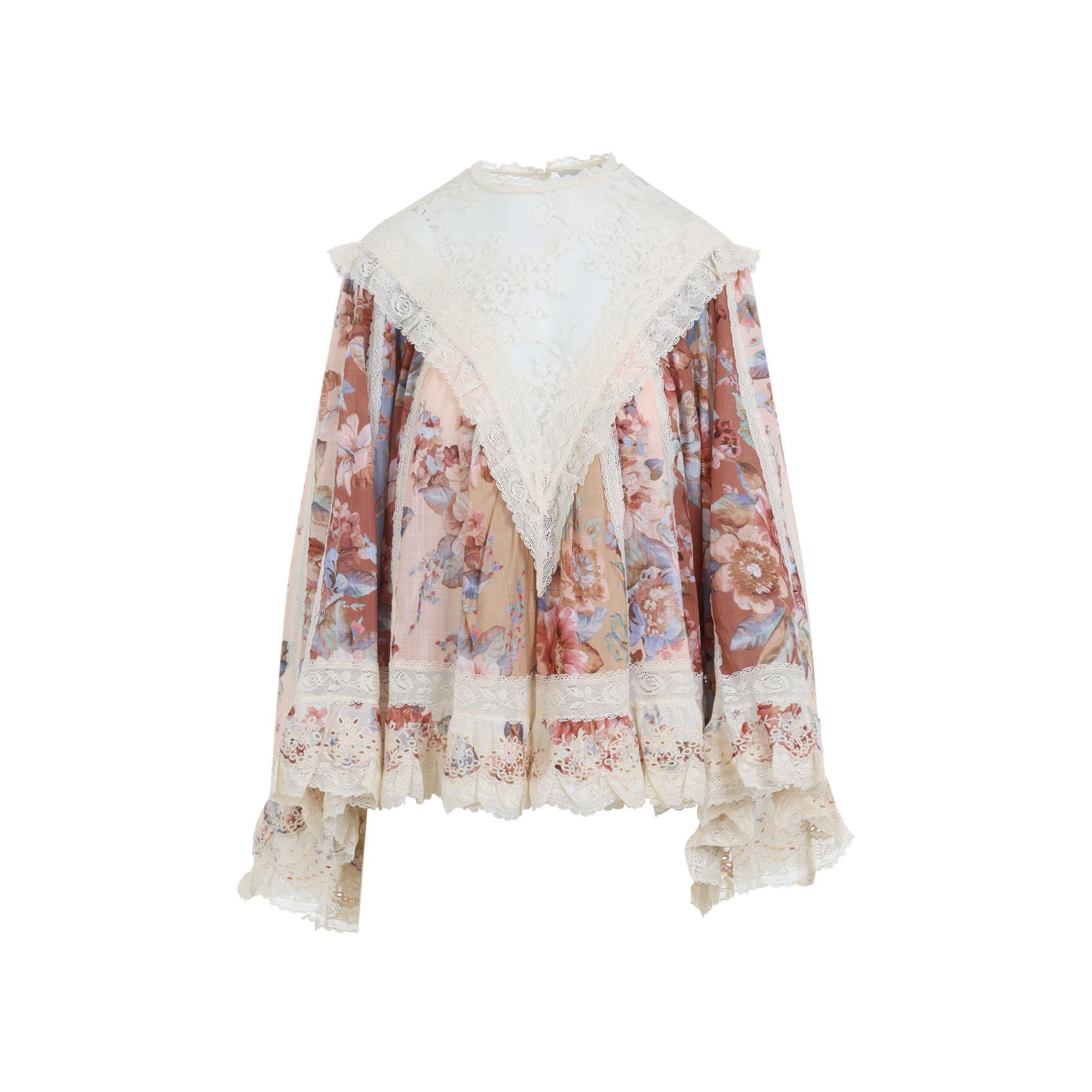 Zimmermann Zimmermann Awaken Lace Trim Blouse Size M / US 6-8 / IT 42-44 - 1 Thumbnail