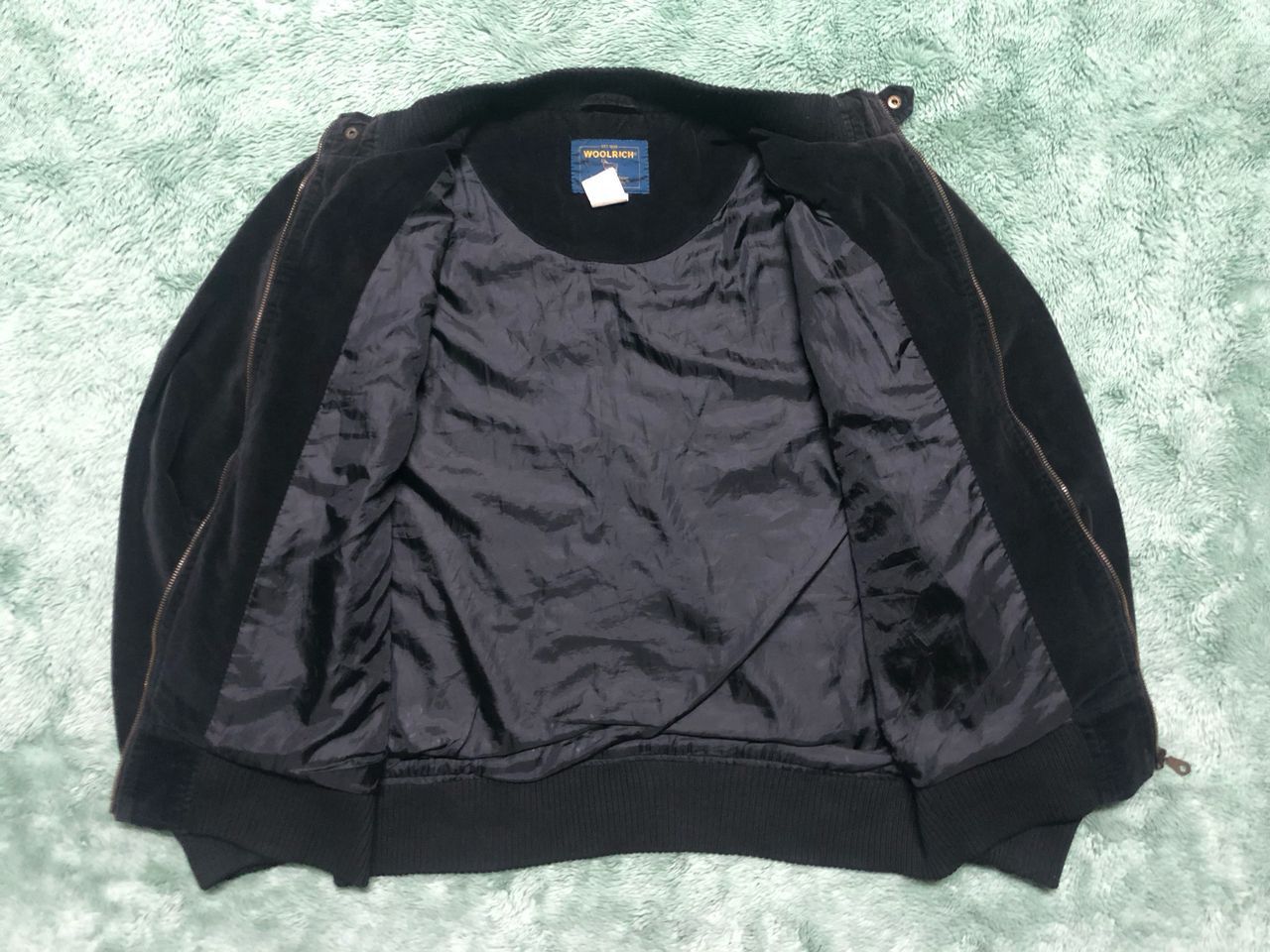 Woolrich Woolen Mills VINTAGE WOOLRICH VELVET BOMBER JACKET SUNFADED Size US L / EU 52-54 / 3 - 3 Thumbnail