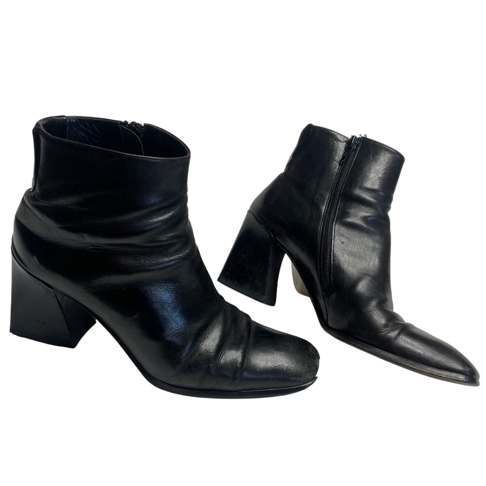 Other Via Spiga Black Leather Boot Size US 7 / IT 37 - 1 Thumbnail