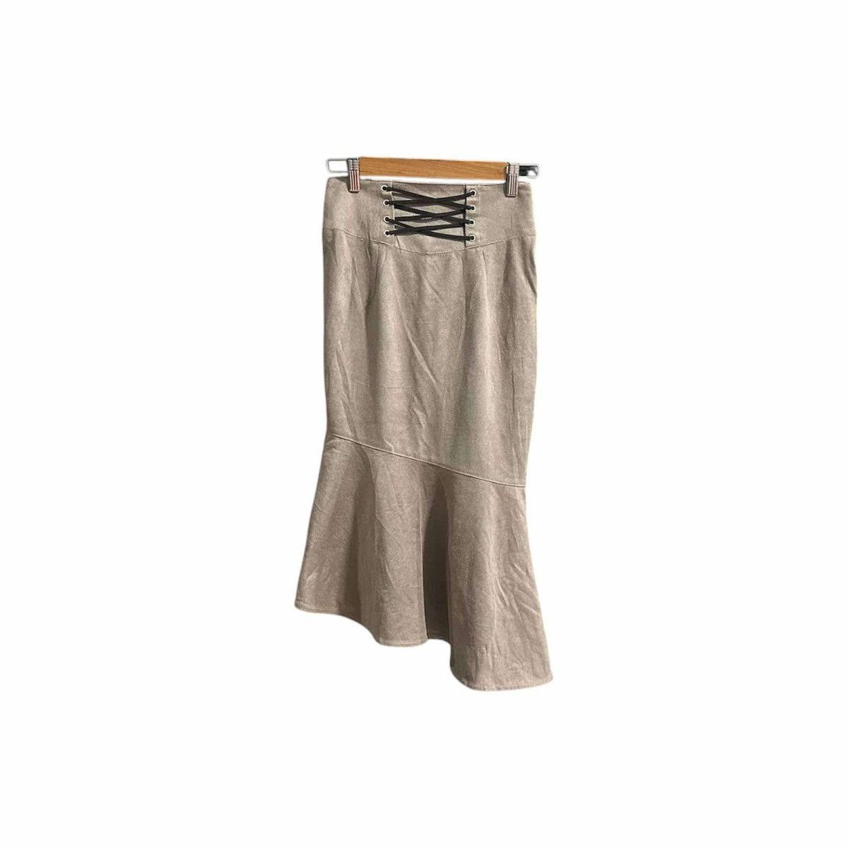 Hysteric Glamour × Japanese Brand × Lip Service 🔥Sick Japanese Y2K Lip Service Laces Up Skirt Size 26" / US 2 / IT 38 - 8 Thumbnail
