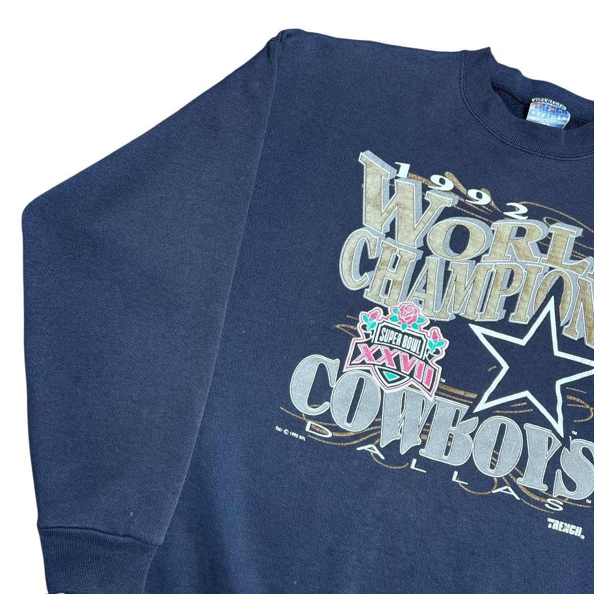 NFL NFL Dallas Cowboys World Champions Trench Ultra Sweatshirt Size US XL / EU 56 / 4 - 17 Thumbnail