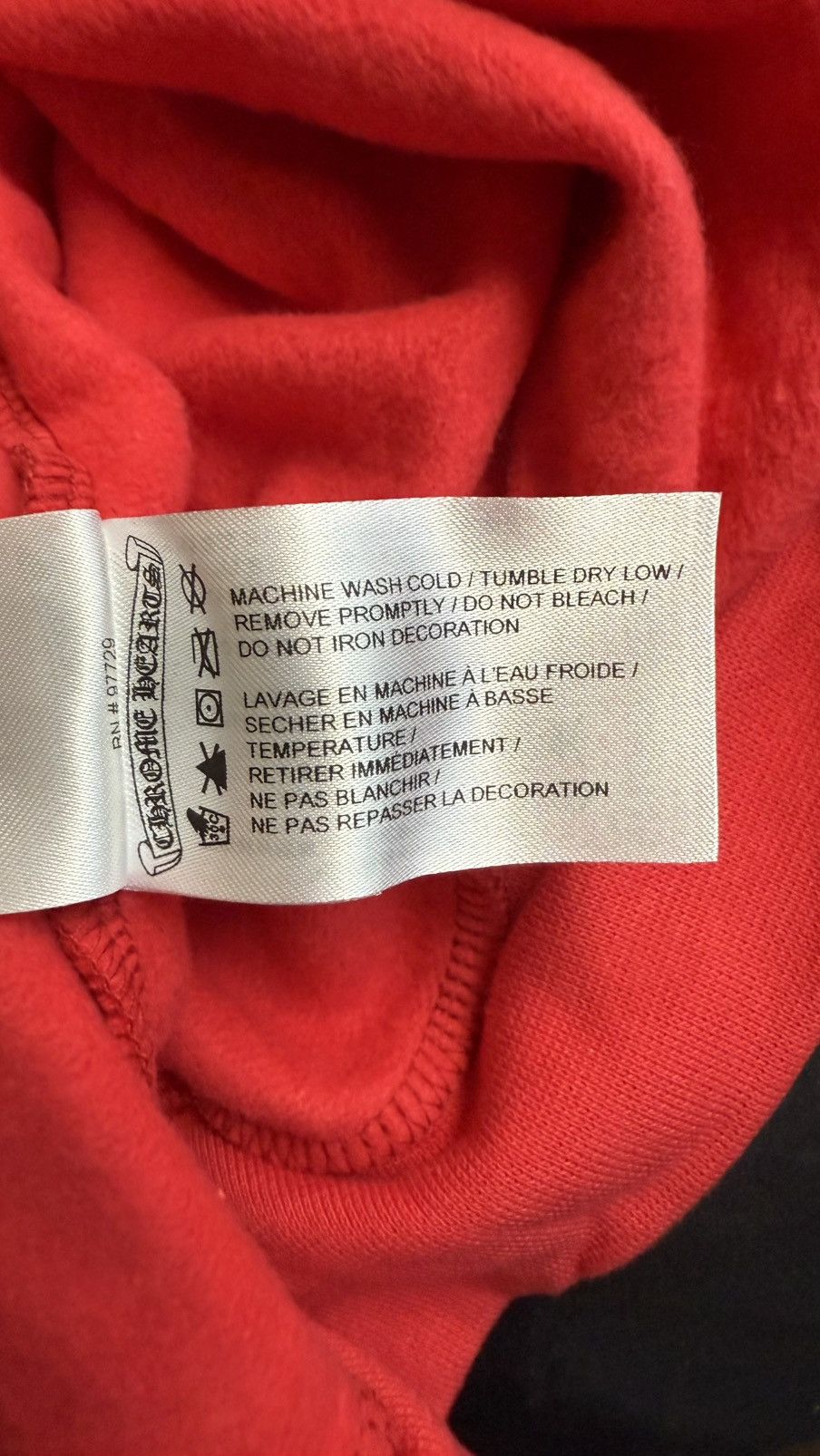 Chrome Hearts Chrome Hearts Red Sweatshirt Size US XXL / EU 58 / 5 - 4 Thumbnail