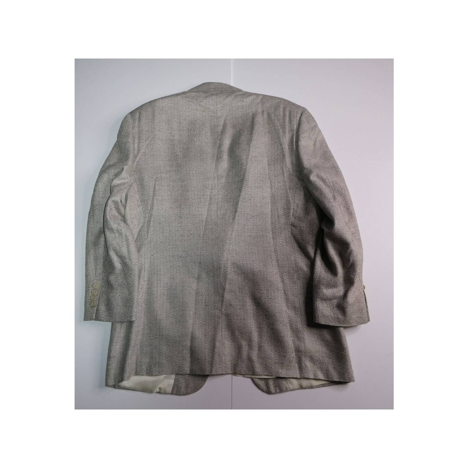 Hart Schaffner Marx Hart Schaffner & Marx silk, silfino sport coat, 41R, gray Size 40R - 5 Thumbnail