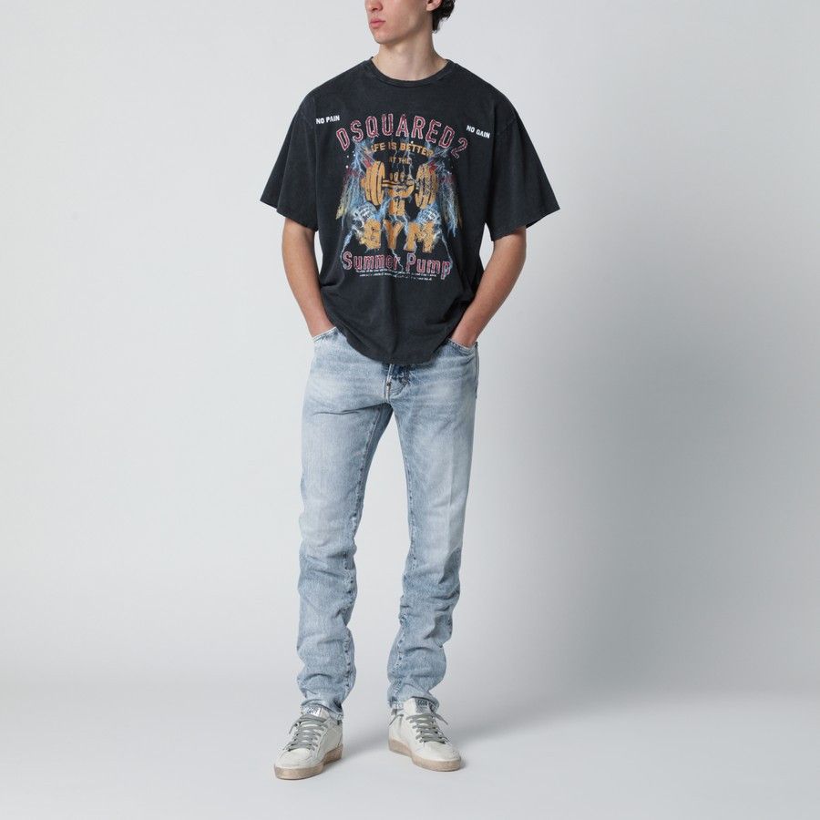 Dsquared2 o1d2blof0226 Denim Jeans in Blue Size US 34 / EU 50 - 2 Thumbnail