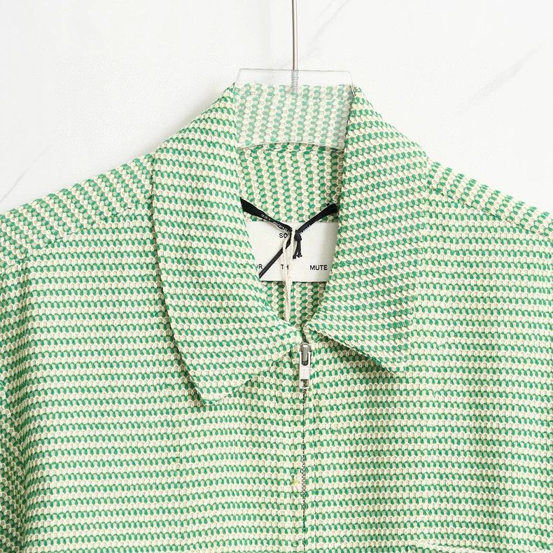 Song For The Mute Song For The Mute striped knit shirt Size US S / EU 44-46 / 1 - 2 Thumbnail