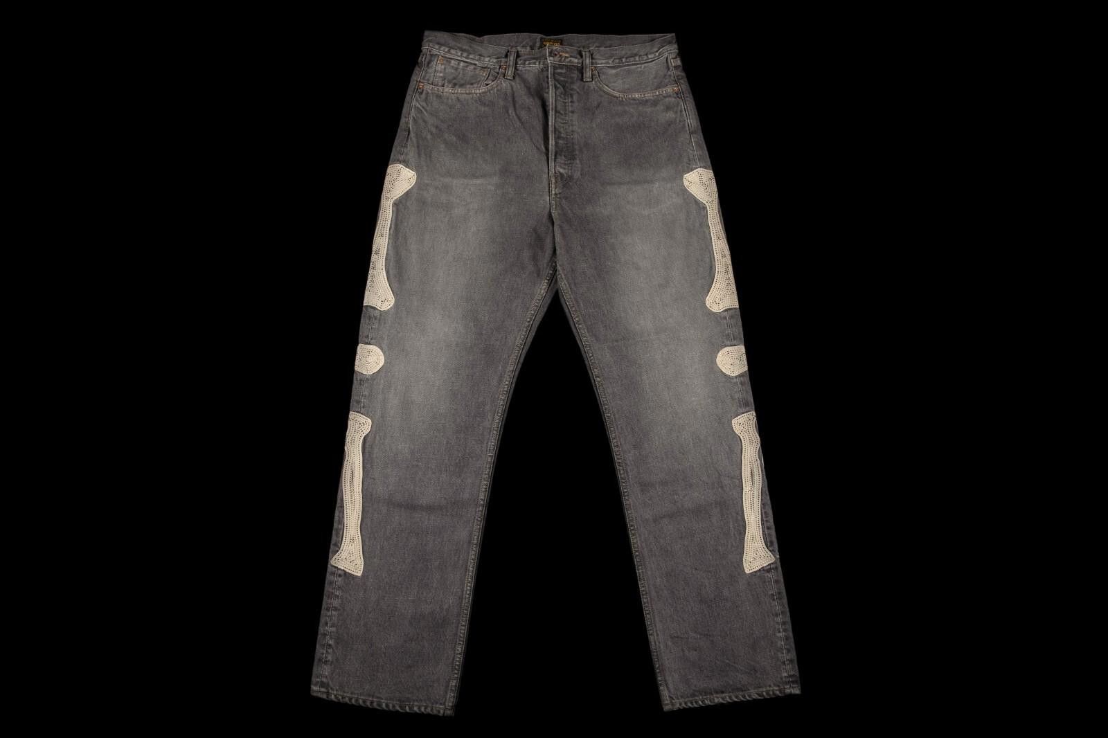 Kapital Kapital 14oz Black Mexican Tuxedo Denim Bone 5p Okabilly 38 Size US 38 / EU 54 - 2 Thumbnail