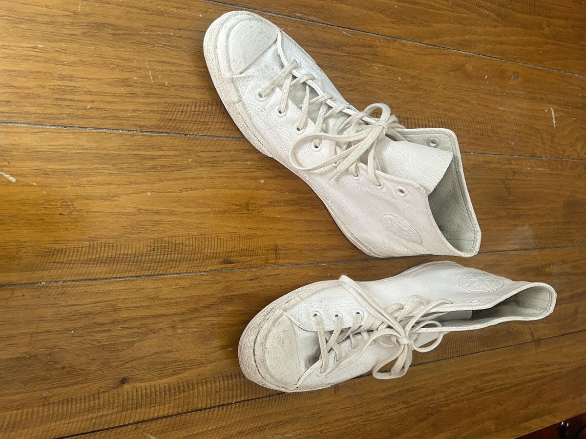 Converse × Maison Margiela Margiela x Converse painted sunflower yellow chucks Size US 13 / EU 46 - 9 Thumbnail
