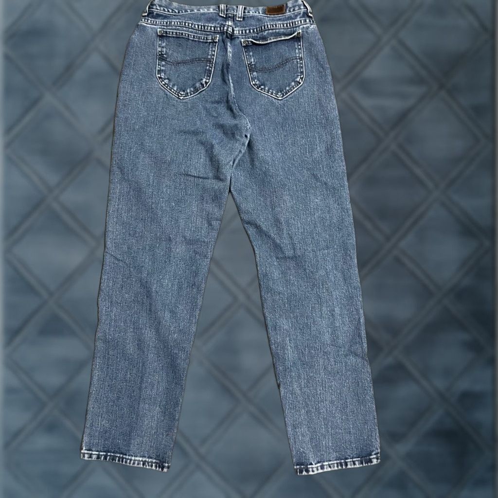 Lee VINTAGE Lee Original Relaxed Jeans 10M Womens Blue Denim 30" Inseam 5-Pocket Belt Loops Mens? Womens Size 32" / US 10 / IT 46 - 1 Thumbnail