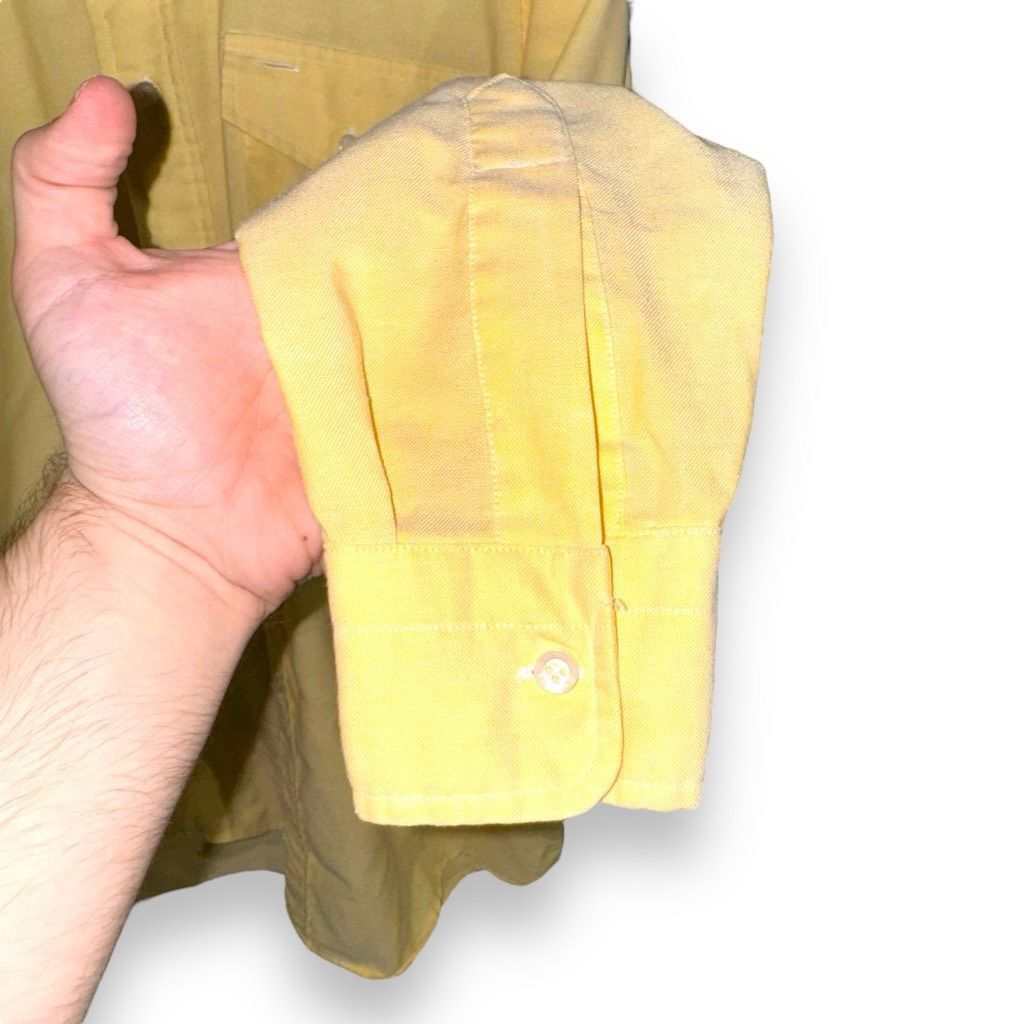 L.L. Bean L.L. Bean Yellow Made in USA Oxford Button Down Shirt M Size US M / EU 48-50 / 2 - 6 Thumbnail