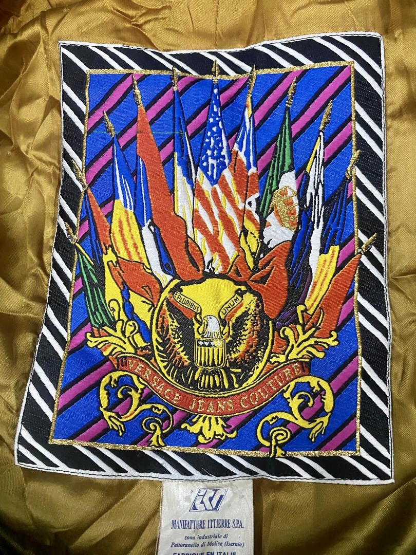 Designer × Versace × Vintage Vintage Versace Jeans Couture Blazer Size 36R - 6 Thumbnail