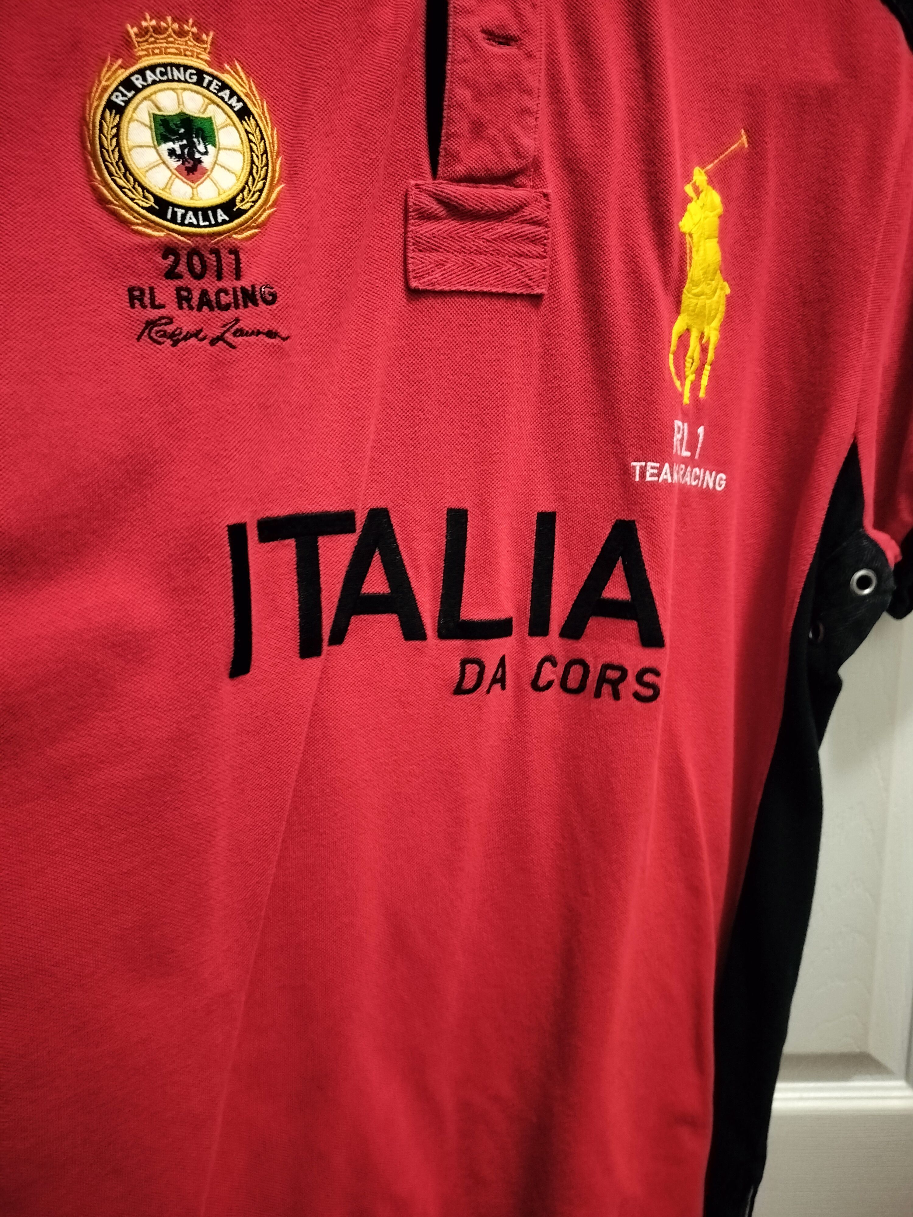 Polo Ralph Lauren Ralph Lauren Vintage Italia RL racing polo size XL Size US XL / EU 56 / 4 - 2 Thumbnail