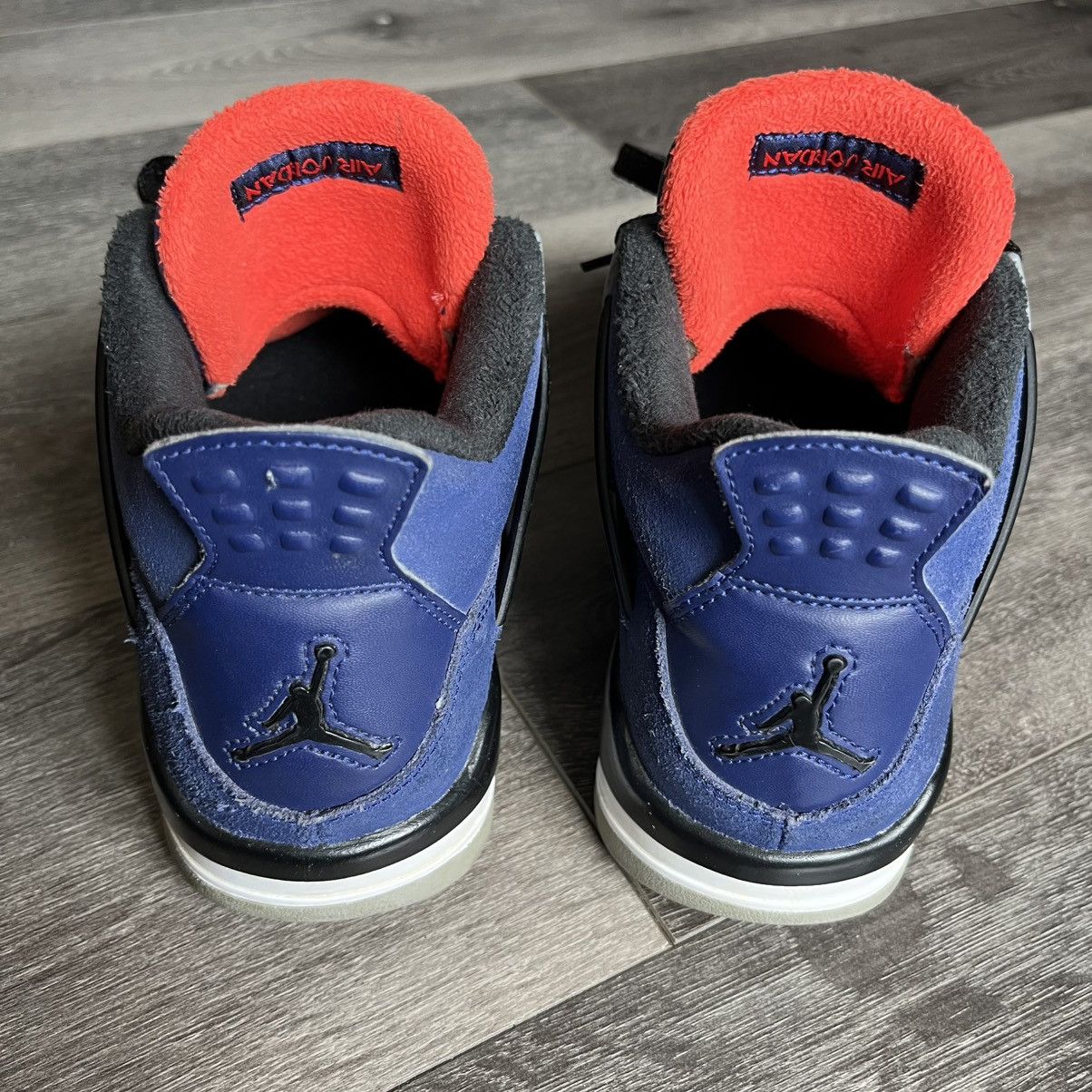 Jordan Brand × Vintage Air Jordan 4 IV Retro Winterized Loyal Blue GS 7Y CQ9745-401 Size US 7 / EU 40 - 5 Thumbnail