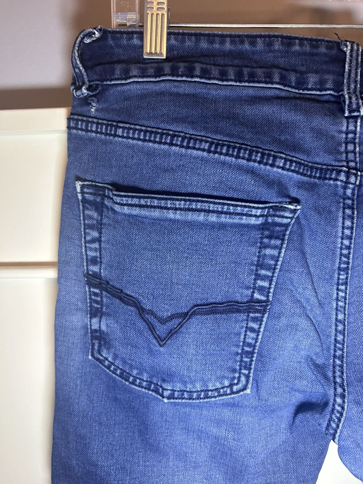 Diesel Diesel trompe l'oeil jean sweatpants Size US 34 / EU 50 - 14 Thumbnail