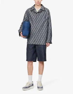 Fendi o1loc1c0824 Jacket in Blue Size US XS / EU 42 / 0 - 4 Thumbnail