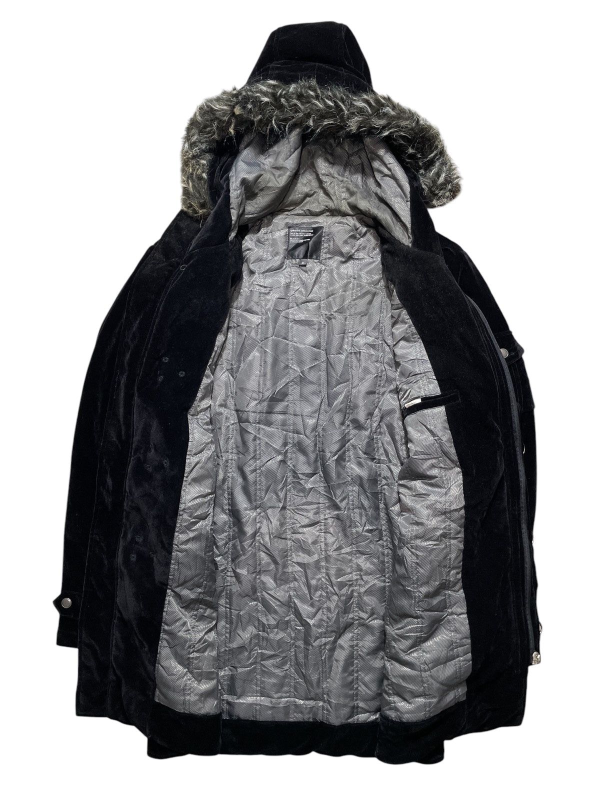 Japanese Brand × Vintage Japanese Velvet Bondage Fur Jacket Seditionaries Style Size US M / EU 48-50 / 2 - 2 Thumbnail