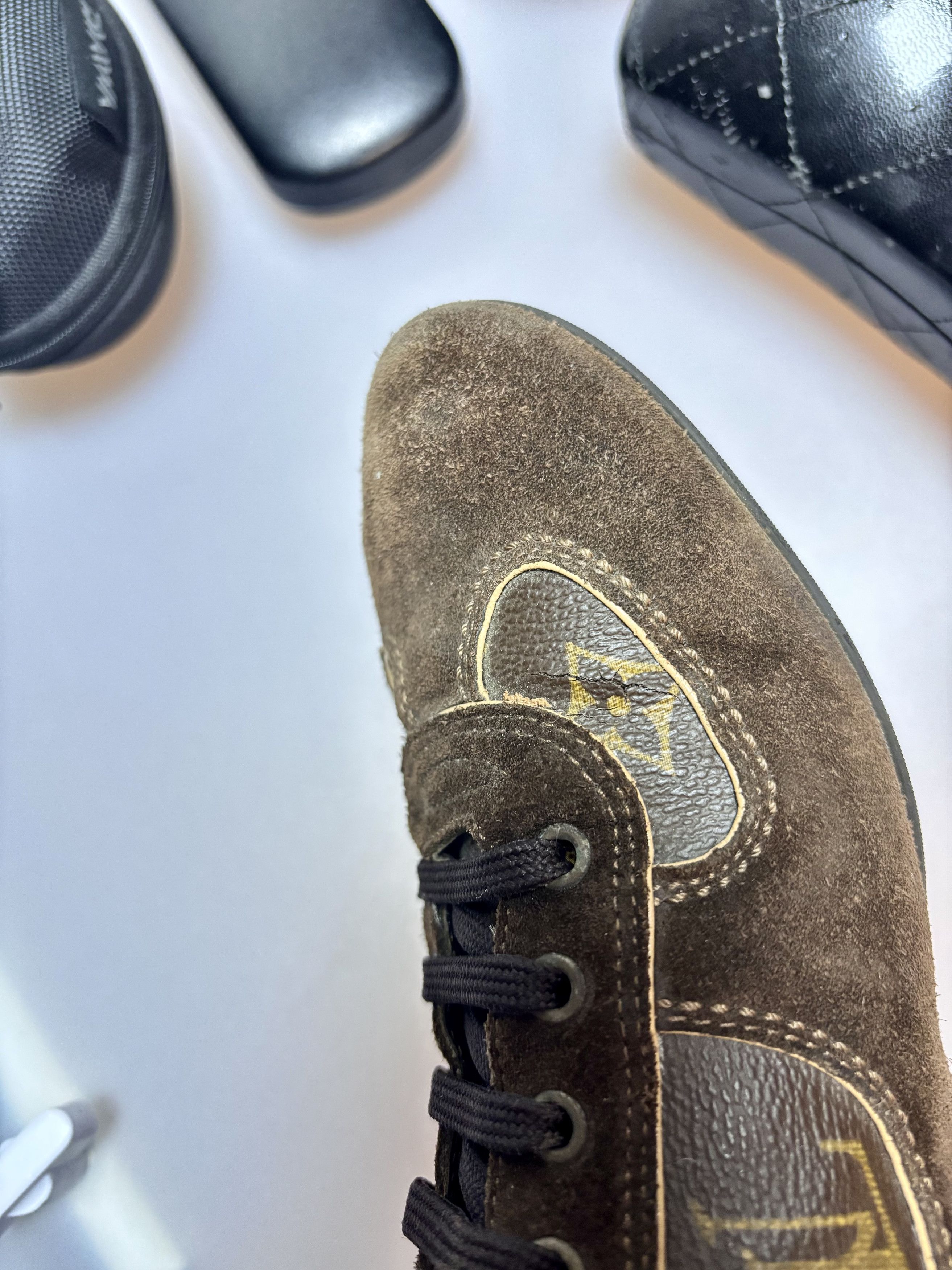 Louis Vuitton Brown Monogram Canvas Energie Low Top Sneakers