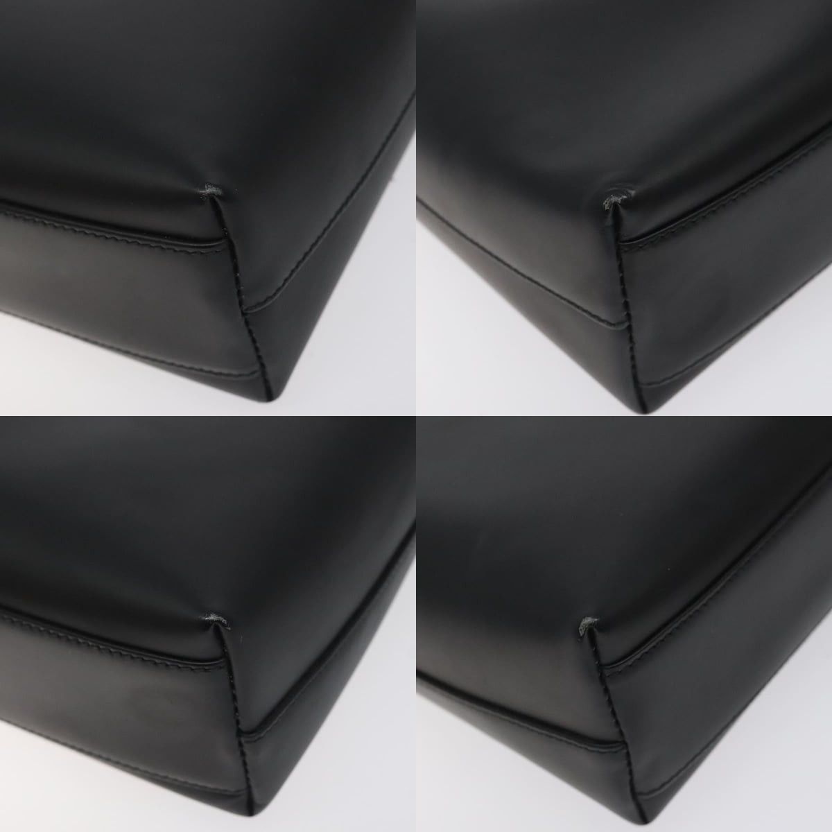 Gucci GUCCI Shoulder Bag Leather Black Silver Size ONE SIZE - 10 Thumbnail