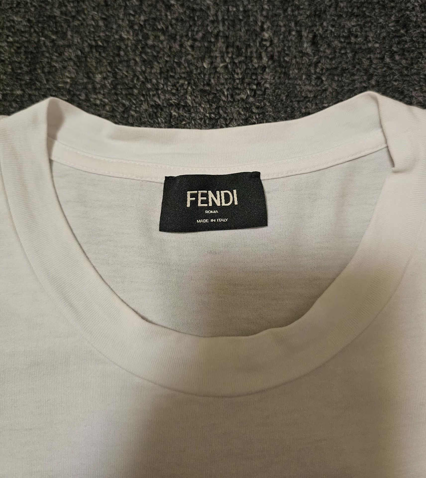 Fendi Fendi White Short Sleeve T-shirt Size US S / EU 44-46 / 1 - 3 Thumbnail