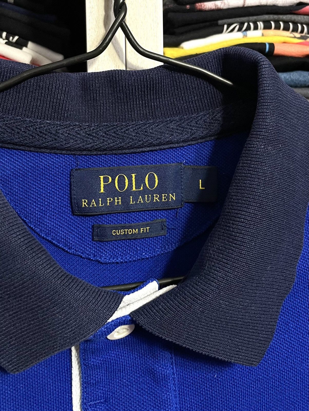 Polo Ralph Lauren Vintage Polo Ralph Lauren Club Big Logo Chief Keef T Shirt Size US L / EU 52-54 / 3 - 5 Thumbnail