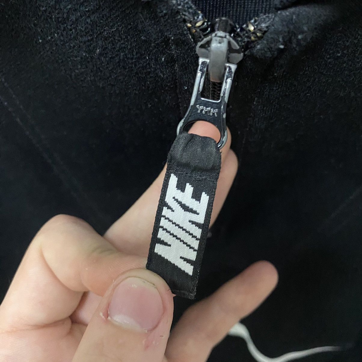 Nike Vintage 90s Nike 1/3 Zip Sweatshirt big Logo Size US L / EU 52-54 / 3 - 3 Thumbnail