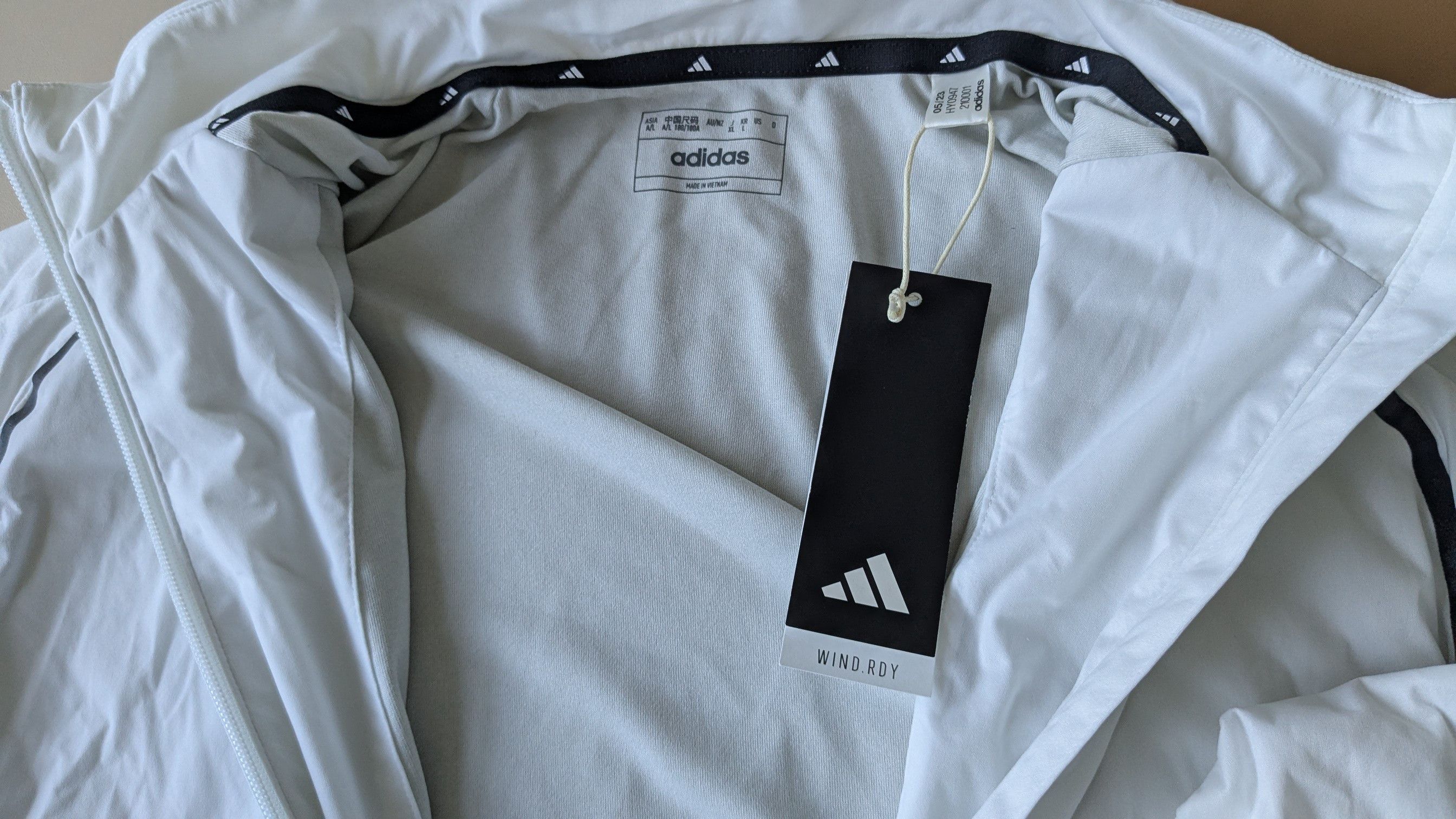 Adidas adidas Golf Waterproof Stretch Double-Zipper Jacket Size US L / EU 52-54 / 3 - 4 Thumbnail