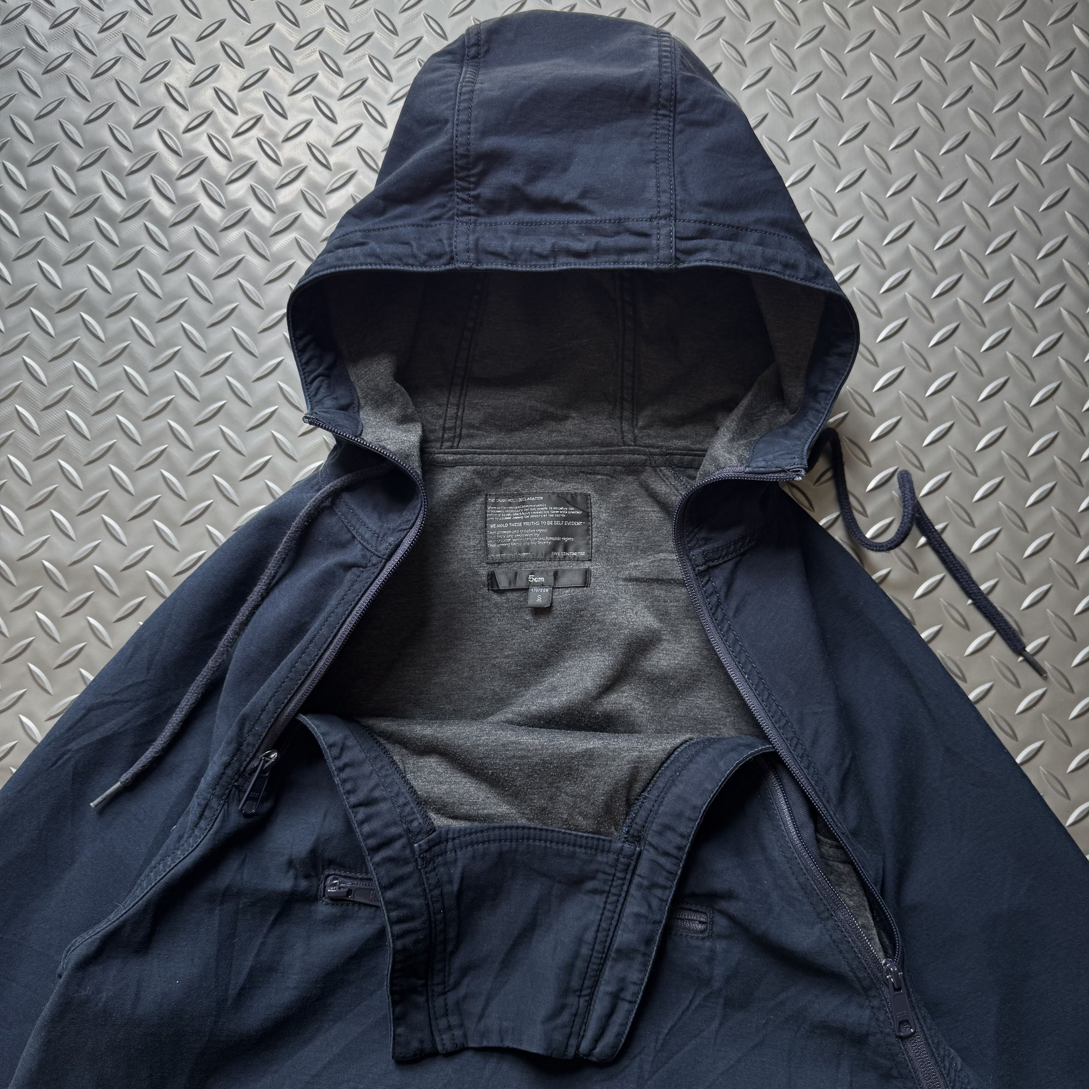 Japanese Brand 5CM Technical Asymmetrical Zip Jacket Size US M / EU 48-50 / 2 - 4 Thumbnail