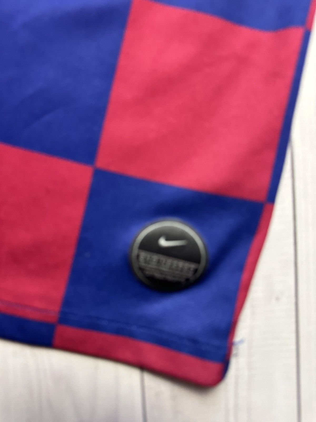 Nike × Vintage Vintage Nike Barcelona soccer jersey size Xs Size US XS / EU 42 / 0 - 3 Thumbnail