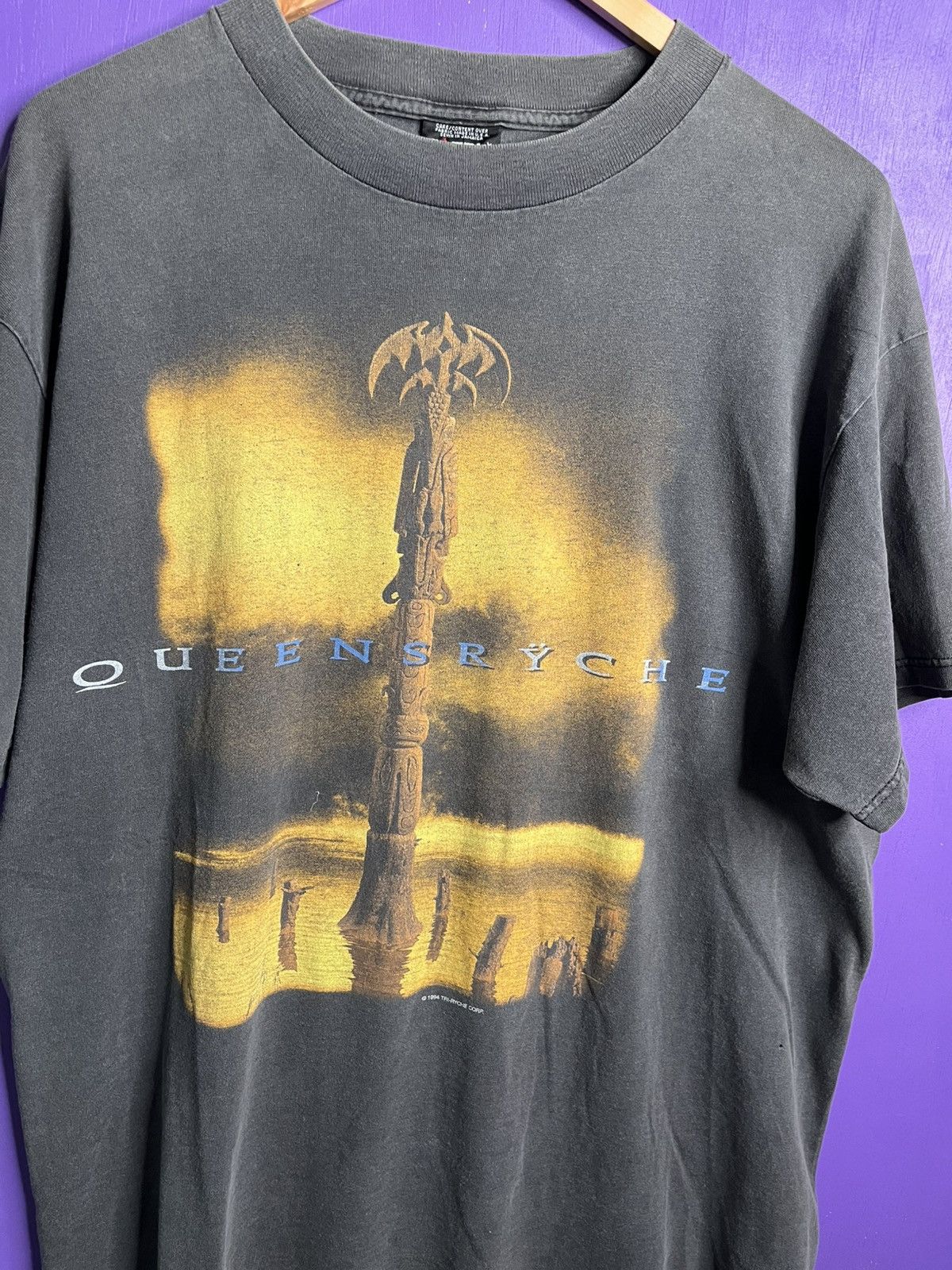 Band Tees × Vintage Vintage 1994 Queensrÿche promised land tour t-shirt Size US XL / EU 56 / 4 - 3 Thumbnail