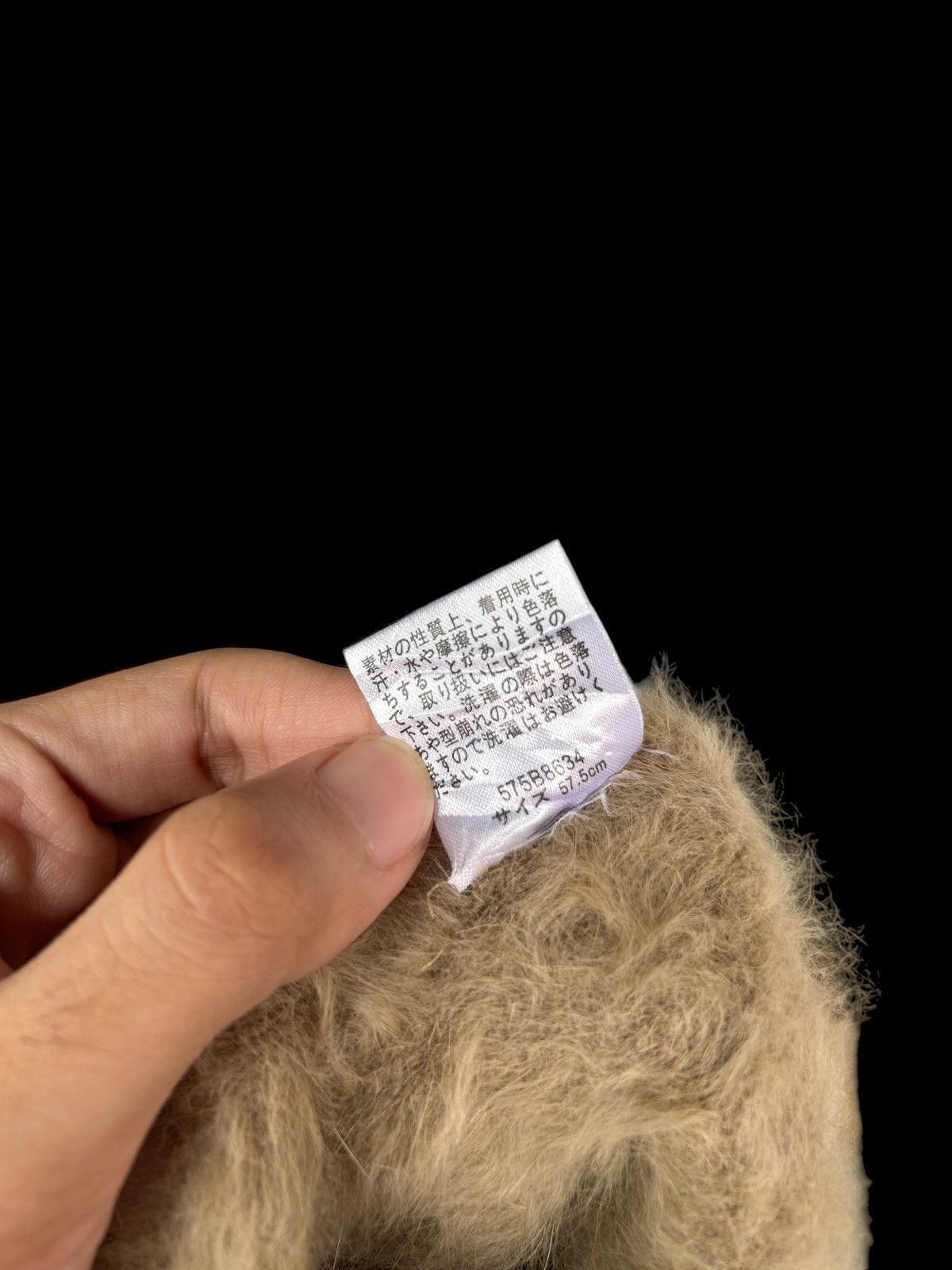 Japanese Brand × Kapital × Vintage Japanese Style Fur hairy Rare Hats☠️🎌🎌☠️ Size ONE SIZE - 5 Thumbnail