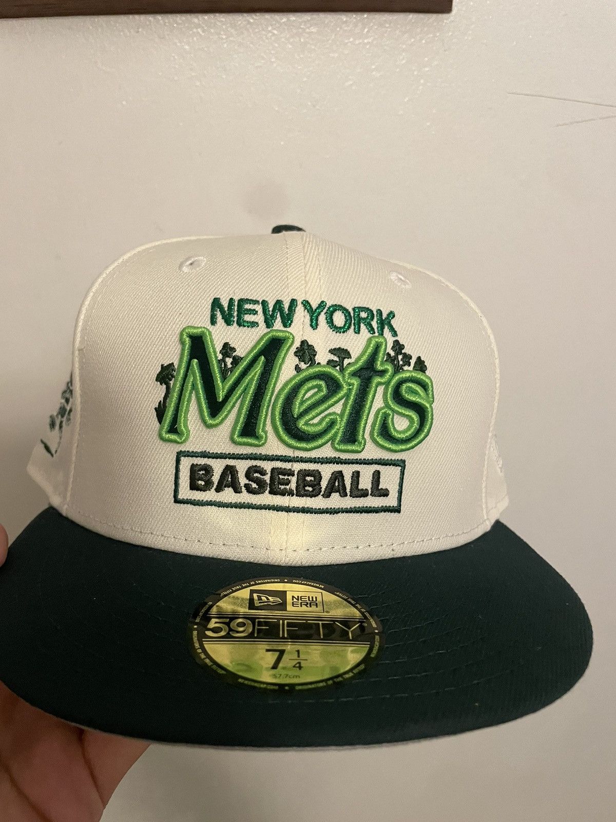New Era Myfitteds New York Mets baseball 59fifty fitted size 7 1/4 Size ONE SIZE - 2 Thumbnail
