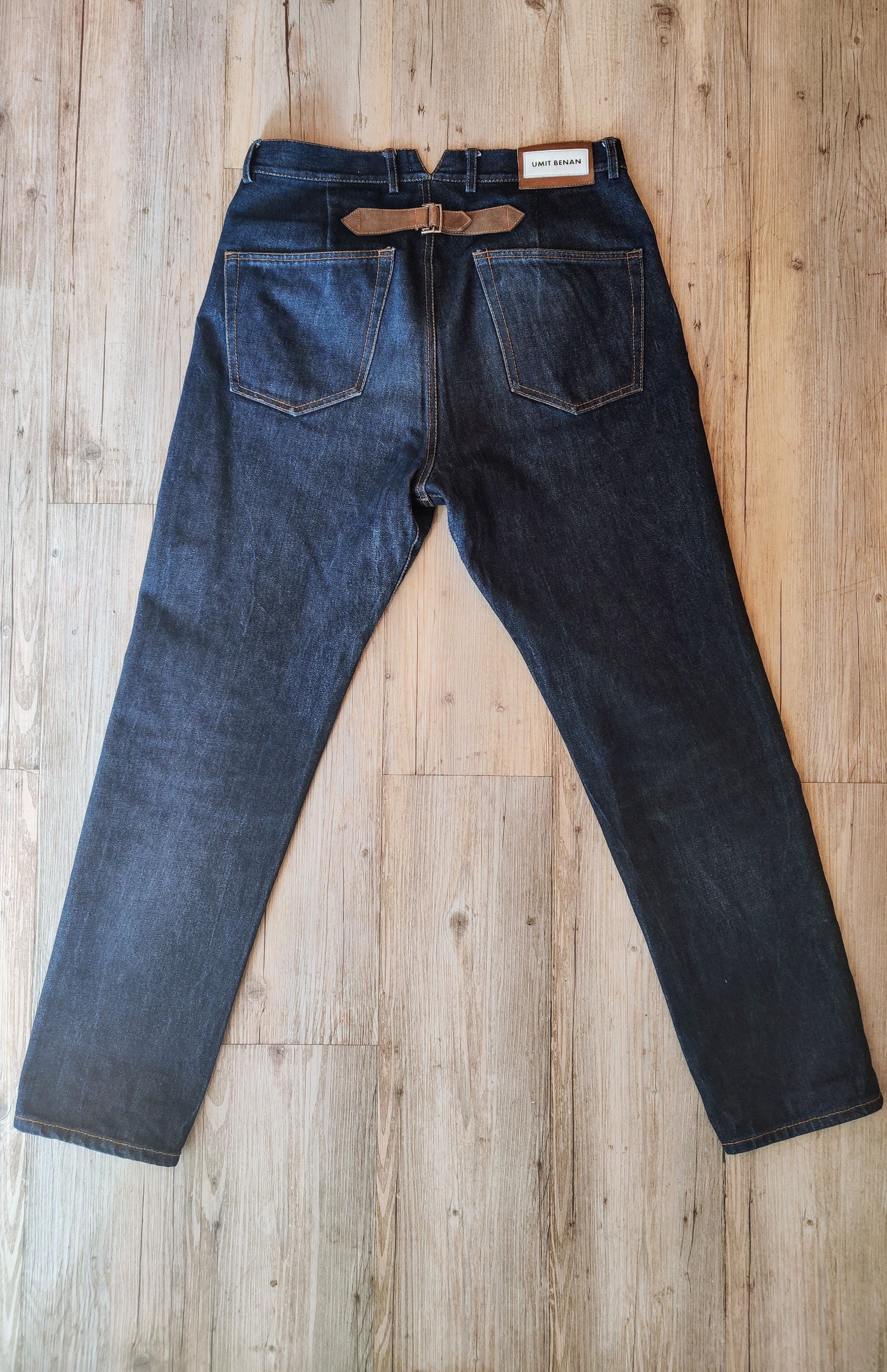 Umit Benan Back strap denim.Like Visvim or Samurai jeans Size US 32 / EU 48 - 1 Thumbnail