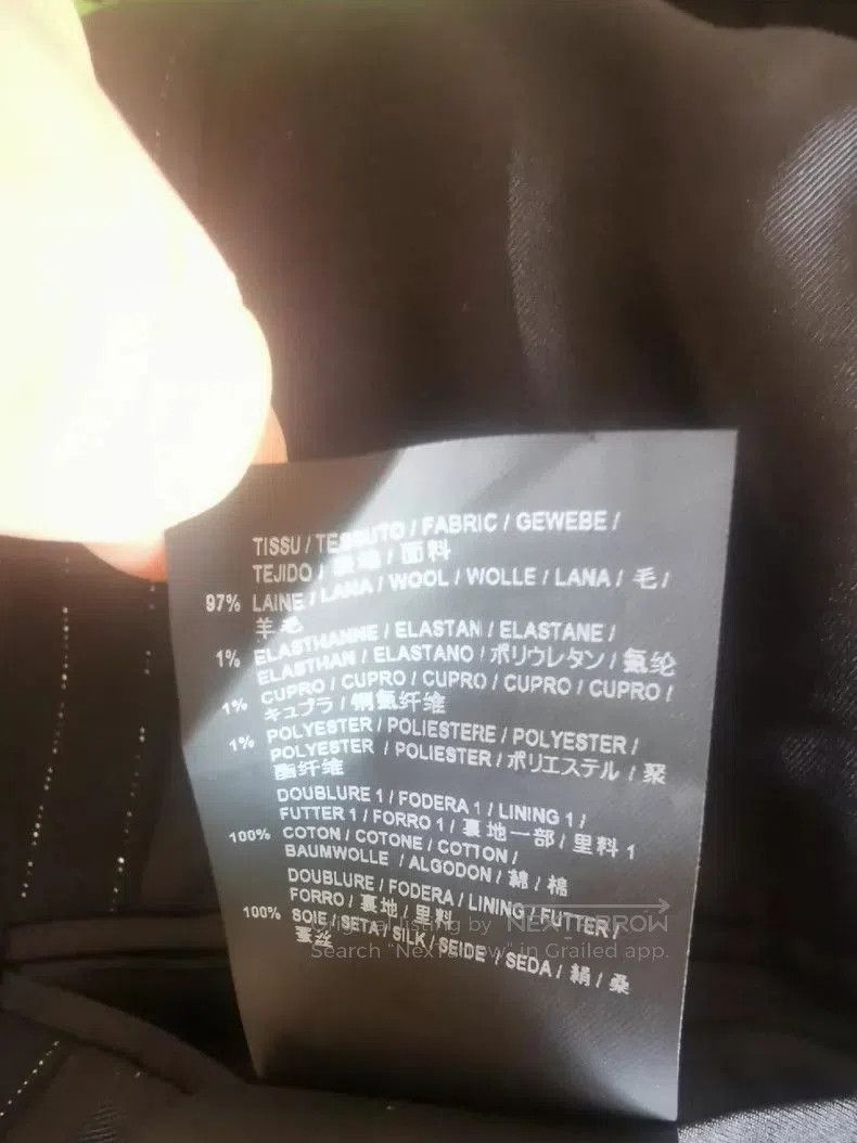 Saint Laurent Paris Saint Laurent Black Silver Thread Blazer. Size US M / EU 48-50 / 2 - 5 Thumbnail