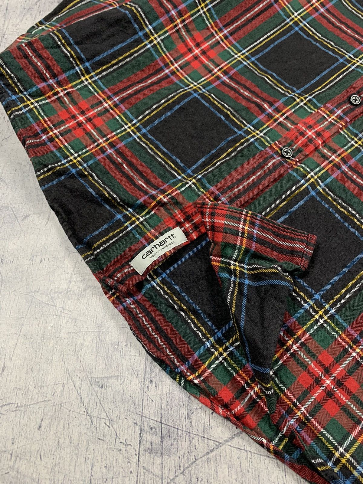 Carhartt Carhartt L/S Vigo Shirt Plaid Pattern Y2K OG Skategang Top Size US S / EU 44-46 / 1 - 6 Thumbnail