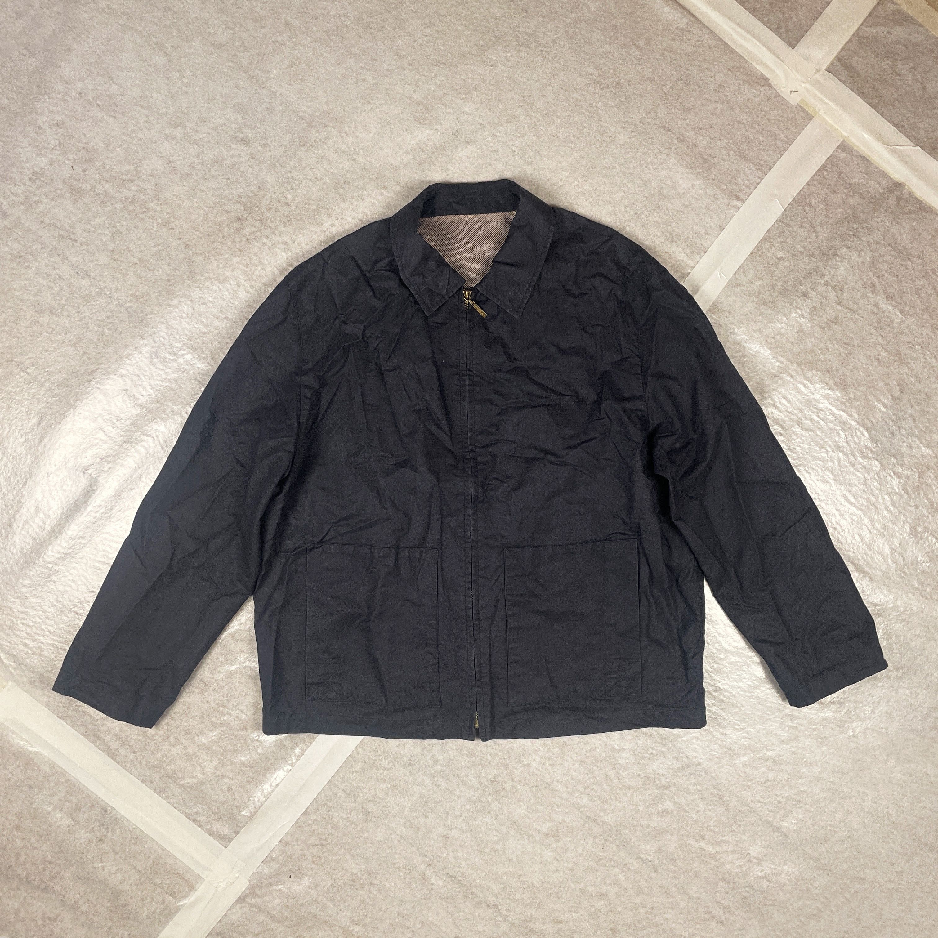 Vintage Minimalist Navy Jacket Size US M / EU 48-50 / 2 - 1 Thumbnail