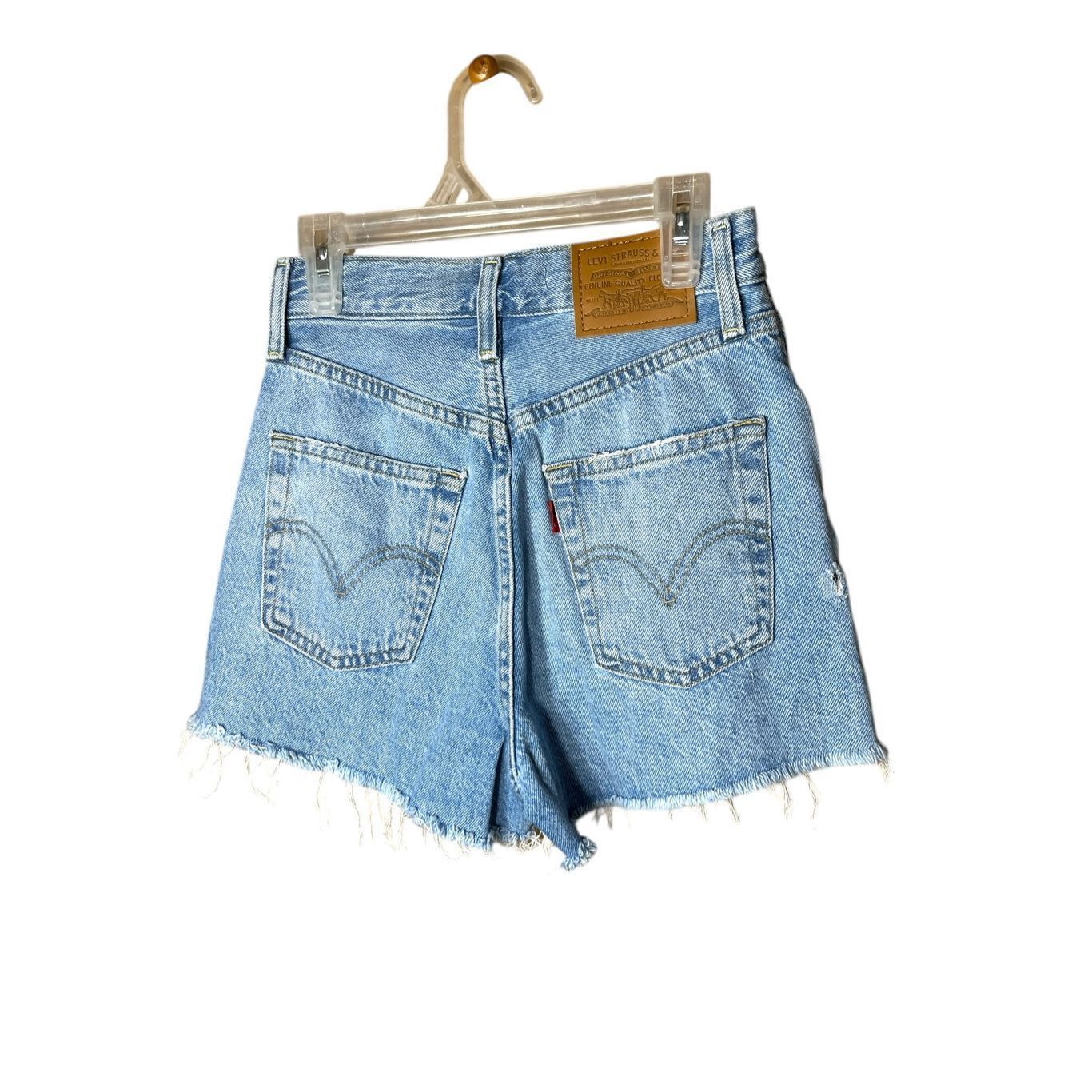 Levi's Levi’s Premium Ribcage High Waisted Shorts Size 24 Size 24" / US 00 / IT 34 - 5 Thumbnail