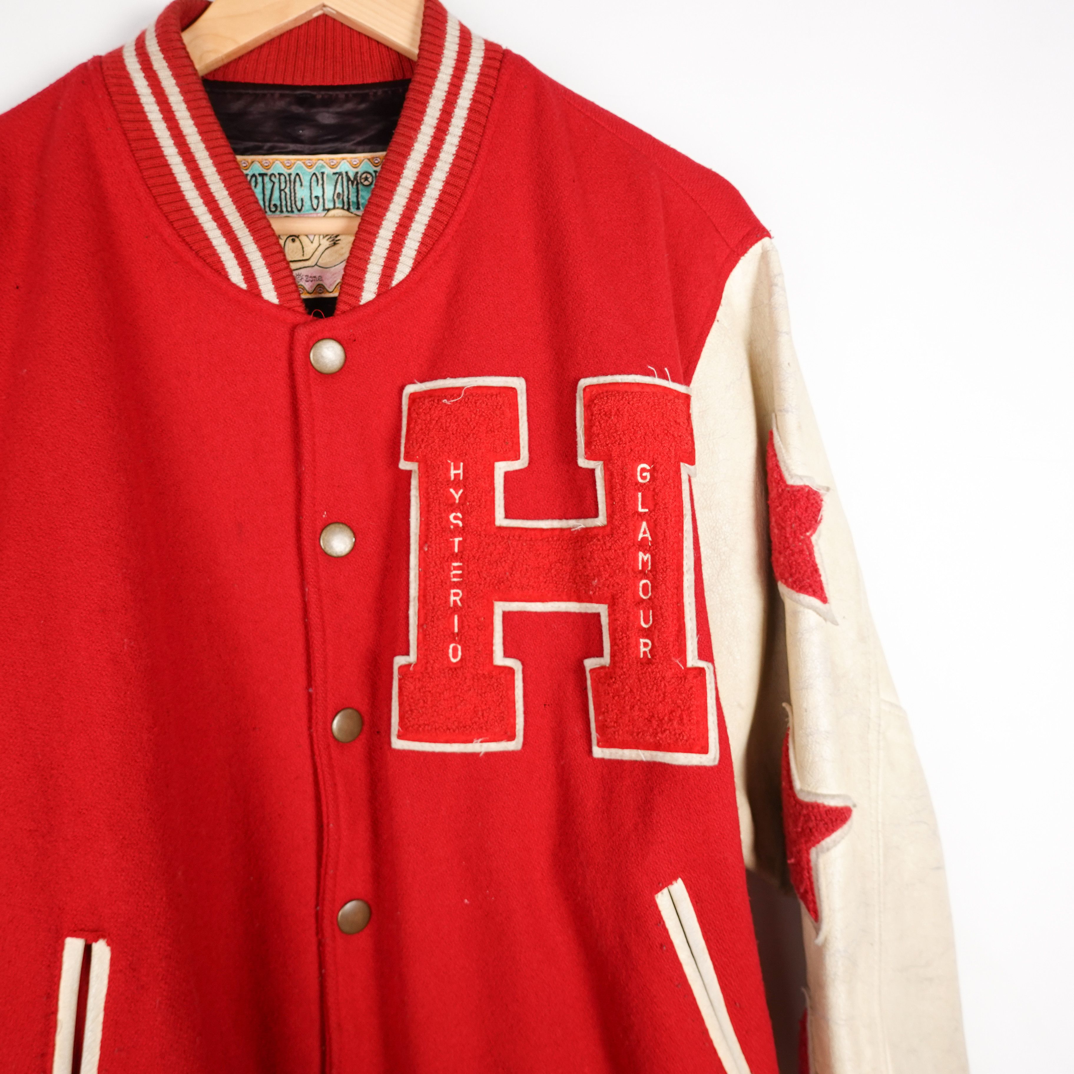 Hysteric Glamour Hysteric Glamour Toy Robot Letterman Jacket - Size L Size US L / EU 52-54 / 3 - 4 Thumbnail