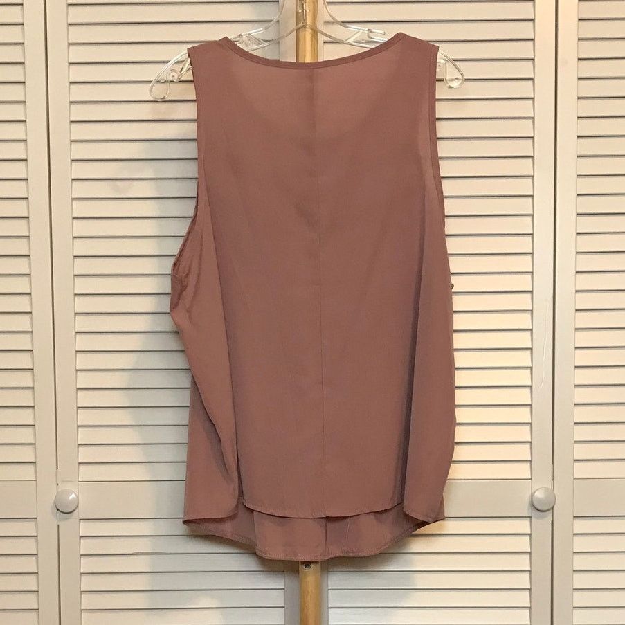 Shein SHEIN Scoop Neck Sleeveless Blouse 2XL Size XXL / US 16-18 / IT 52-54 - 2 Thumbnail