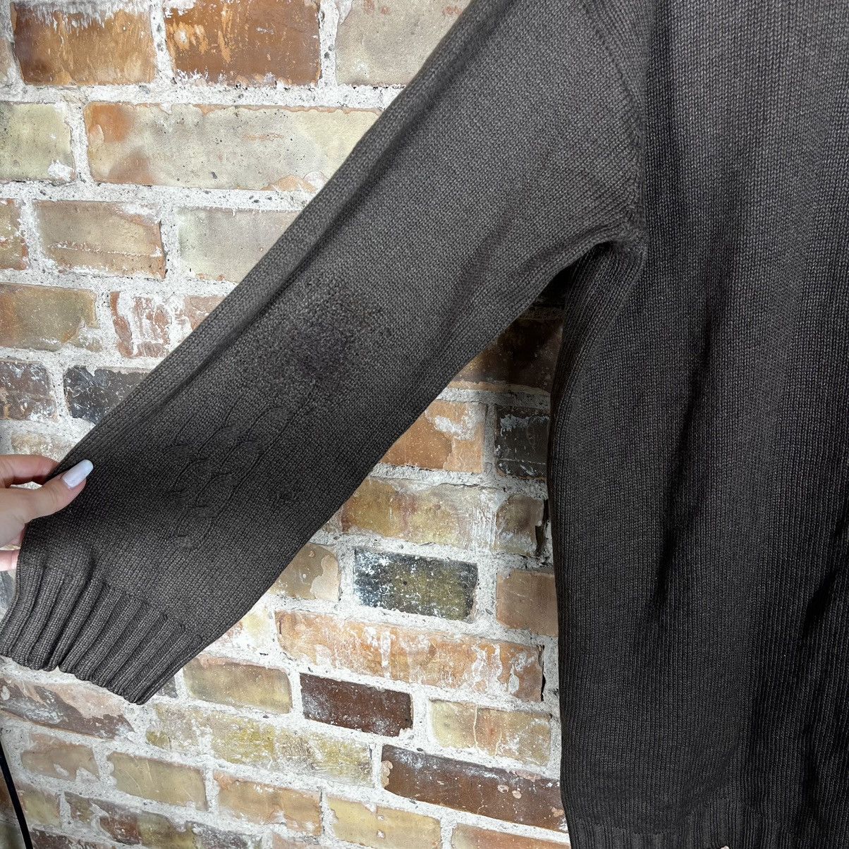 Jil Sander 1990 Cashmere Cardigan Brown Sweater 90s