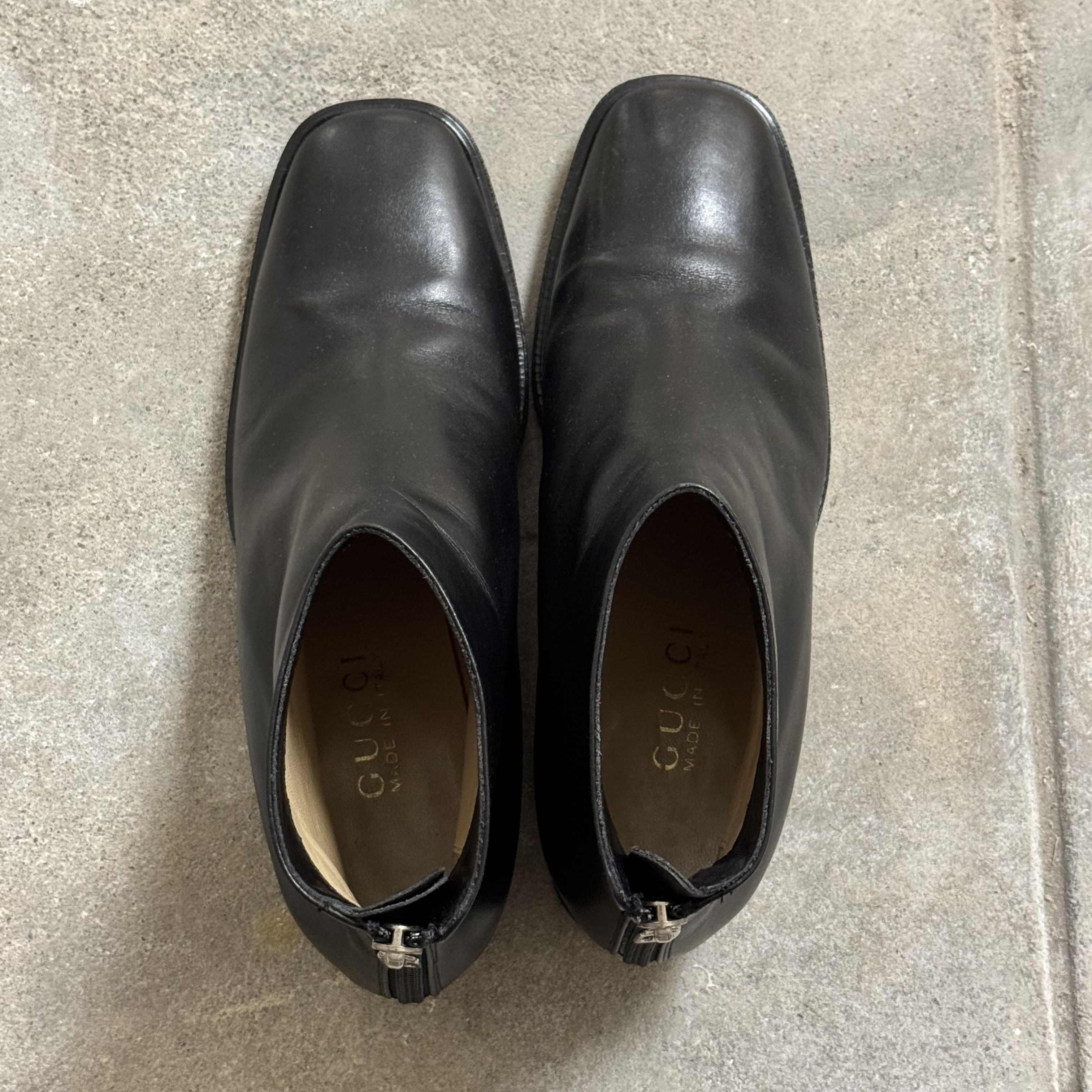 Gucci Gucci Leather Ankle Boots Size US 6 / EU 39 - 8 Thumbnail