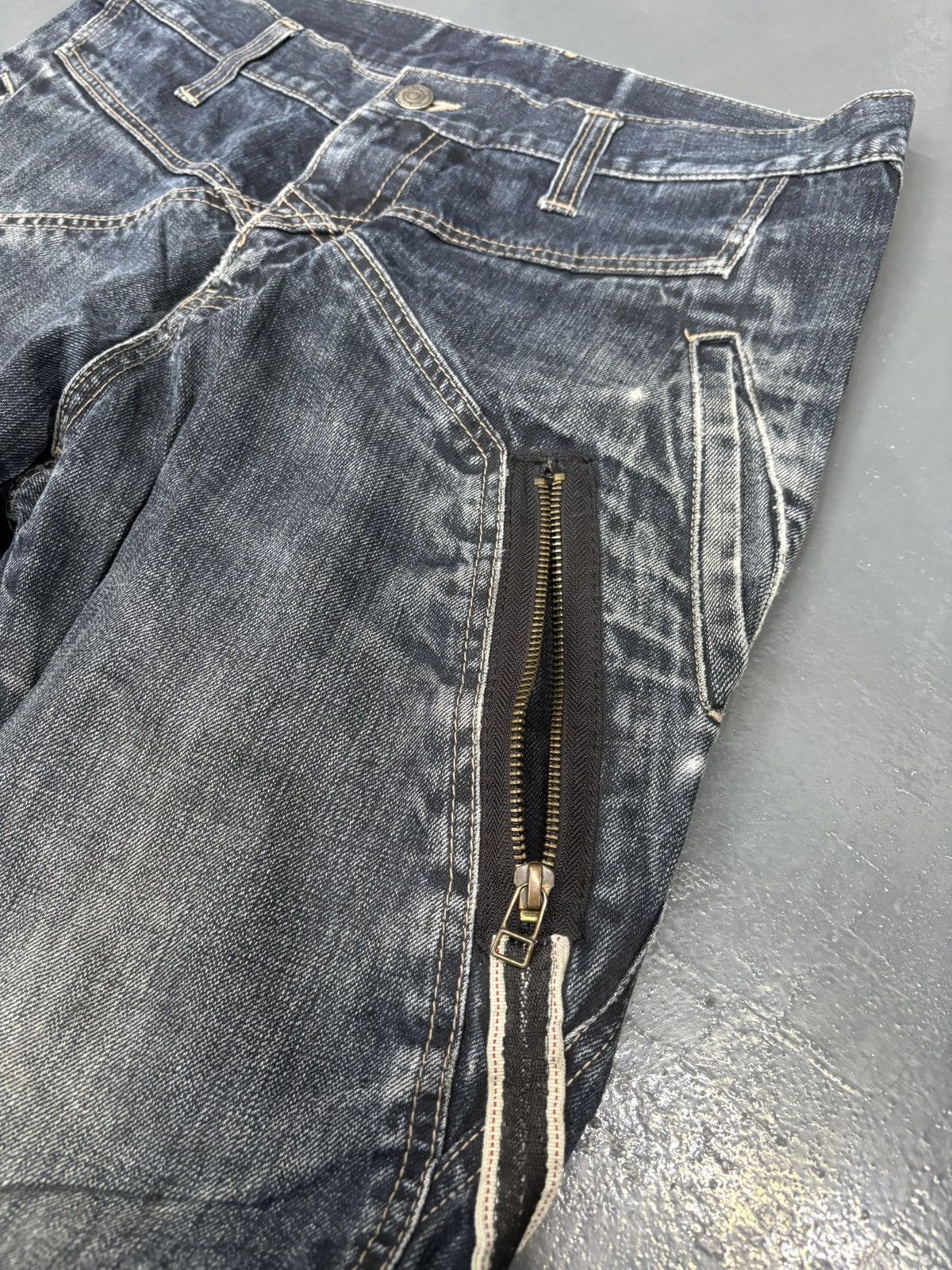 If Six Was Nine × PPFM × Seditionaries PPFM dual design bondage star jeans Size US 34 / EU 50 - 6 Thumbnail