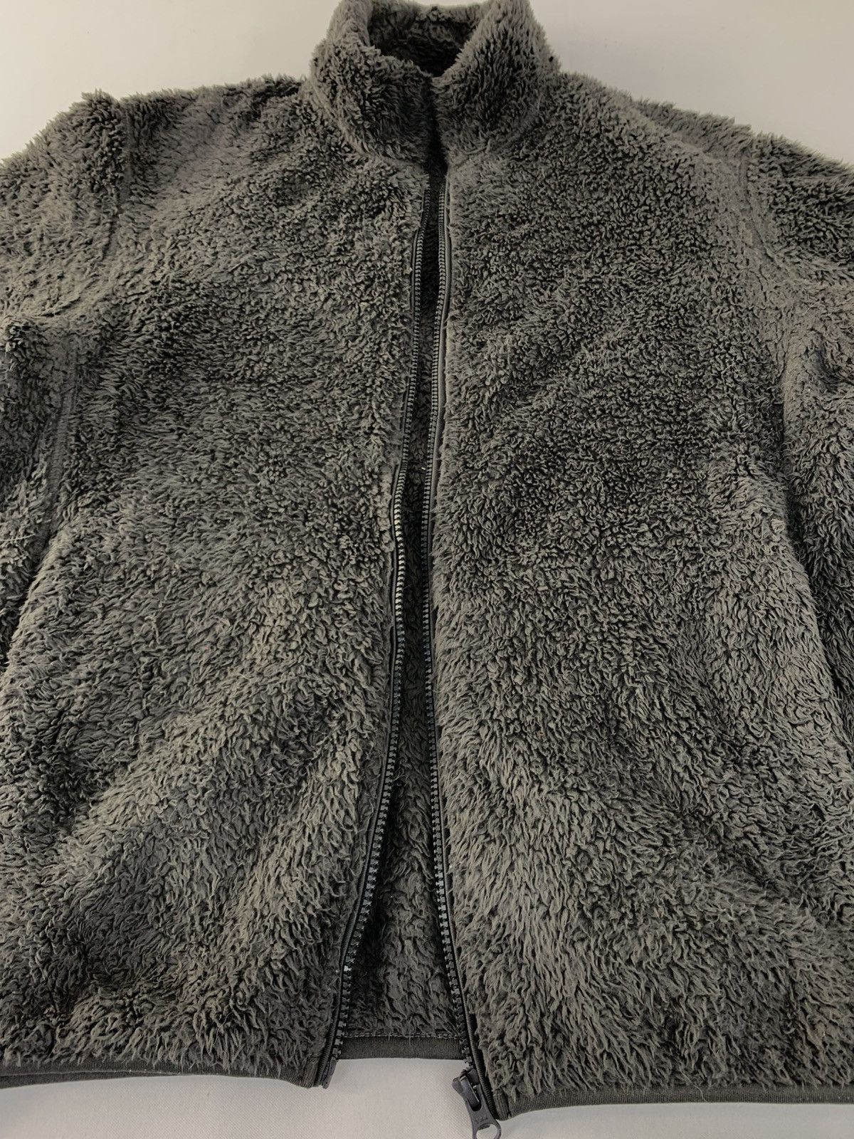 Vintage Japanese Brand Fleece Jacket Zip Up Double Pocket Size US L / EU 52-54 / 3 - 3 Thumbnail
